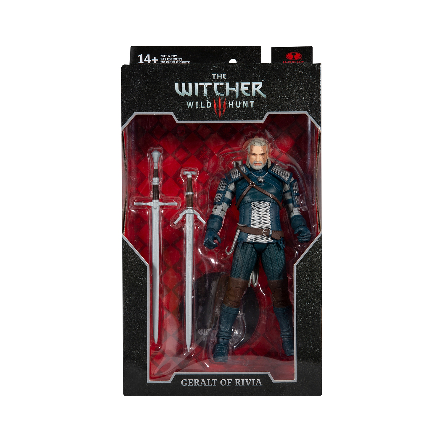 The Witcher Wild Hunt III 7 Inch Action Figure Wave 3 - Geralt Of Rivia (Viper Armor Teal)