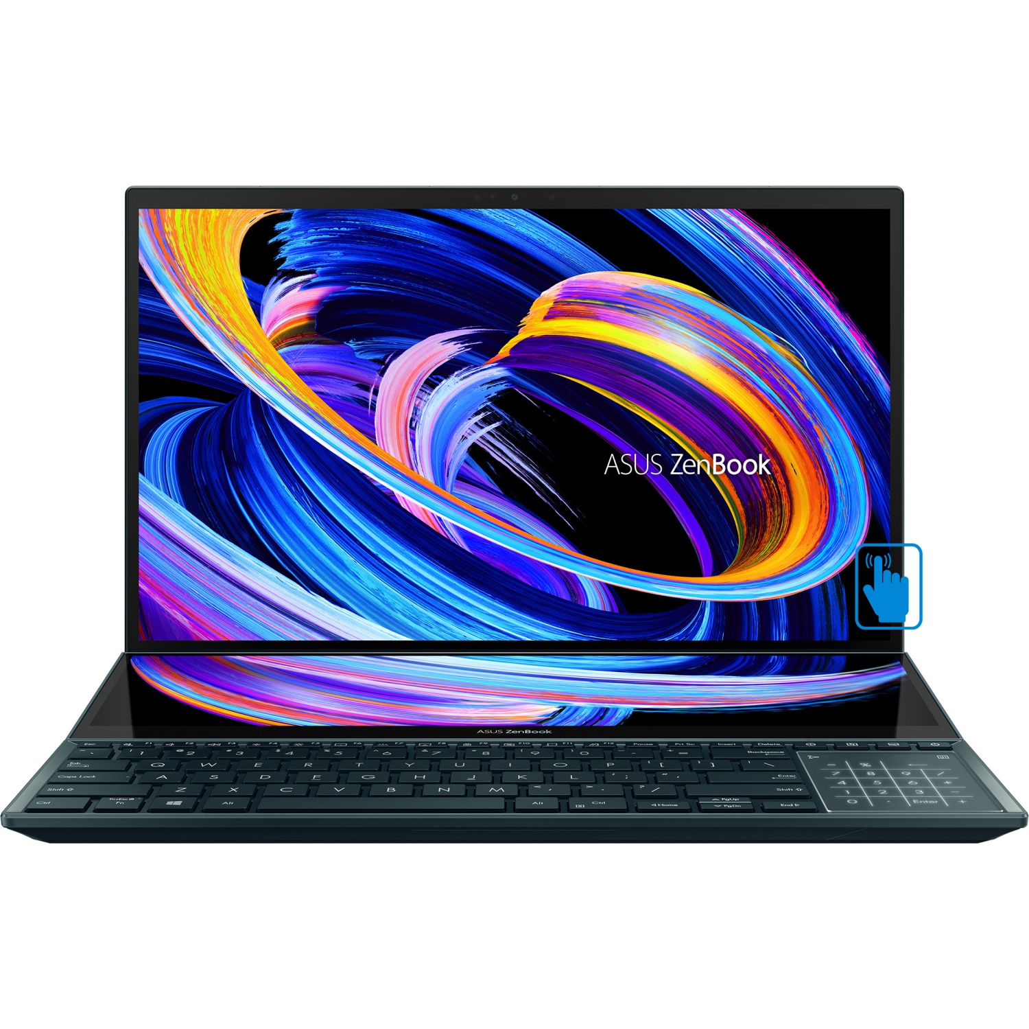 Custom ASUS ZenBook Pro Duo 15 Laptop (Intel i9-11900H, 32GB RAM, 4TB PCIe SSD, NVIDIA GeForce RTX 3080, 15.6" Win 11 Pro)