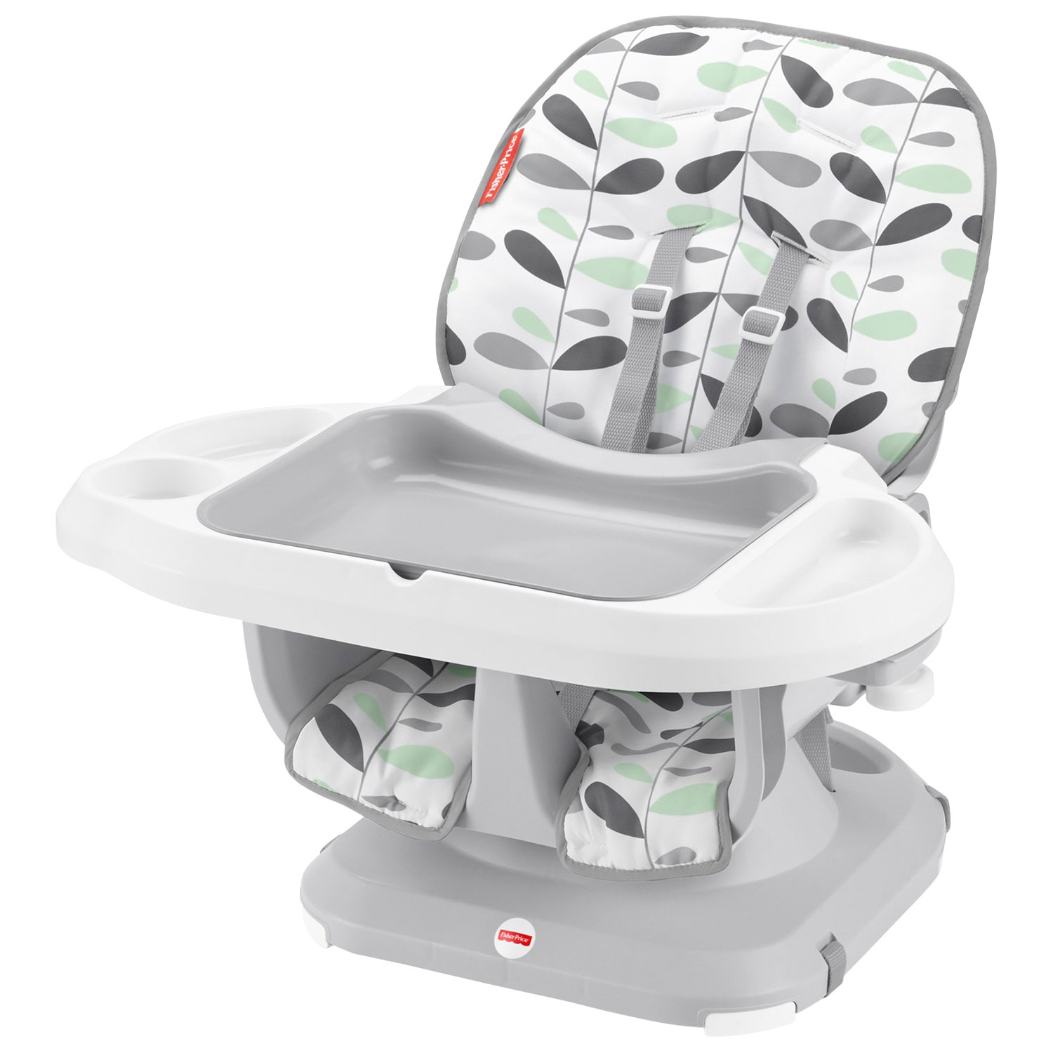 Fisher-Price SpaceSaver Simple Clean High Chair with Tray - Climbing Leaves