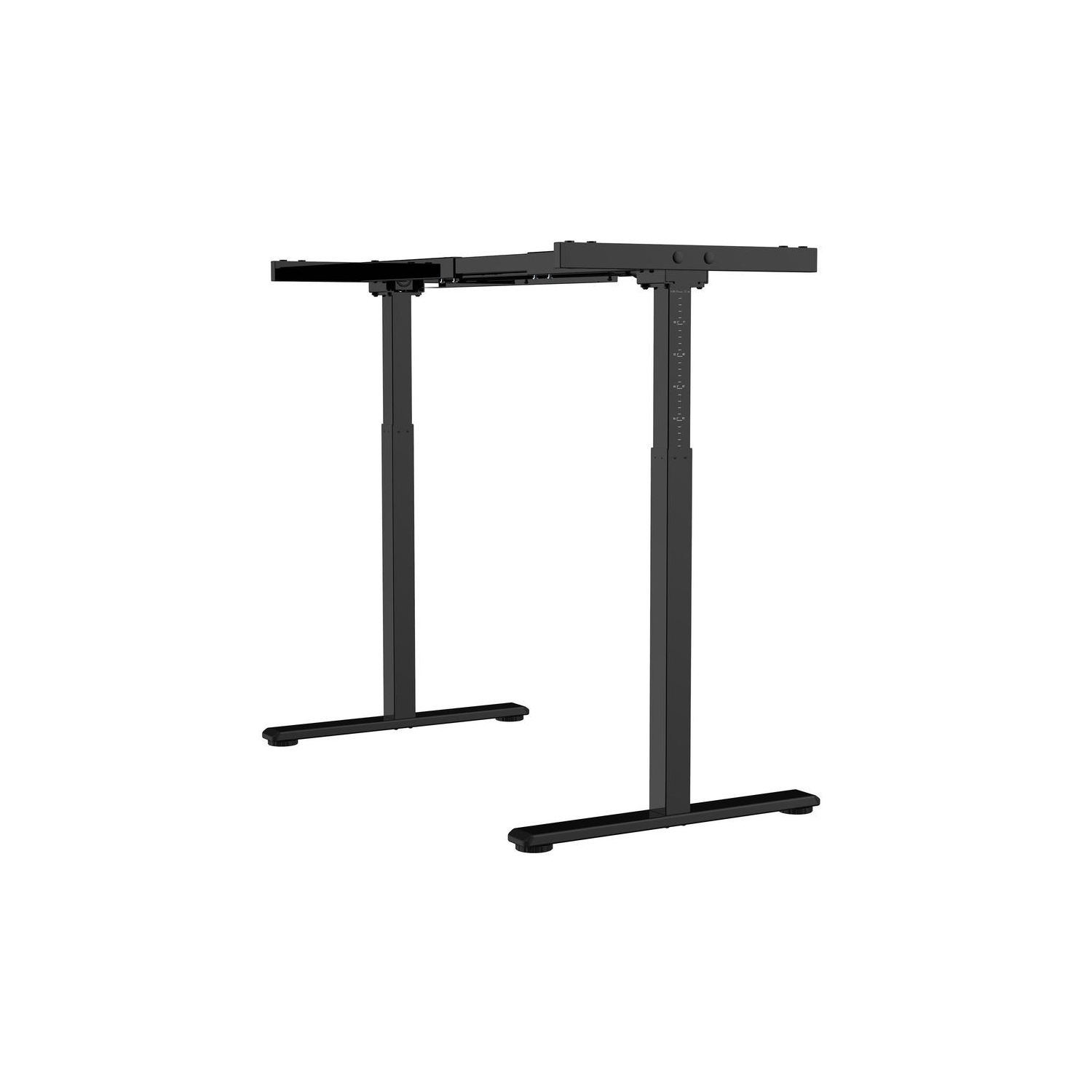 Cadre de bureau debout à hauteur ajustable à l'électricité, bureau assis/debout ergonomique pour tables 39-63 po
