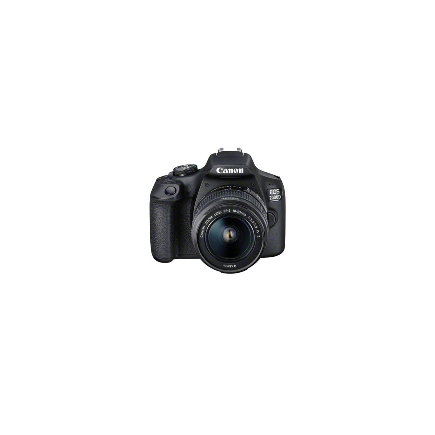 Canon EOS 2000D / Rebel T7 + 18-55mm IS II + 75-300mm III + 500mm/1000mm Bundle