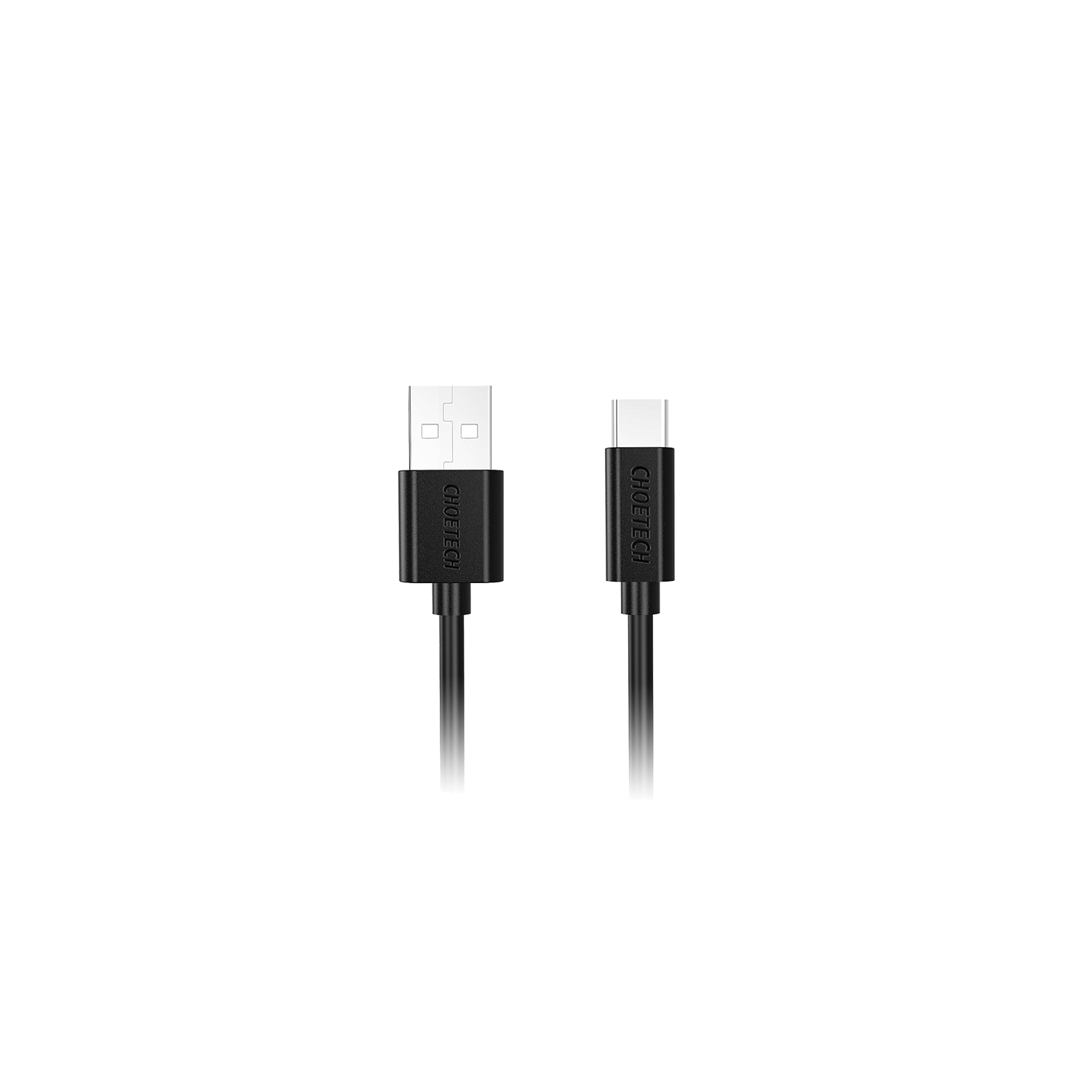 Choetech USB A - USB Type C Cable Black (1m) - (AC0002) - Brand New