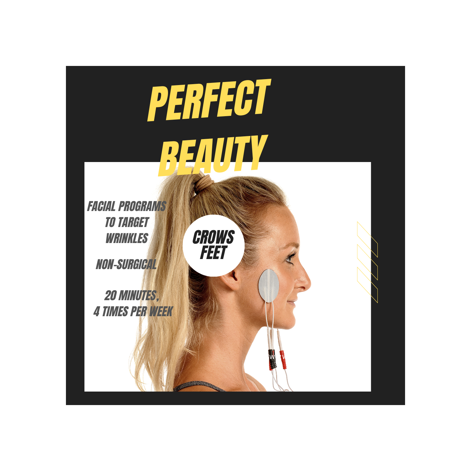 TensCare Perfect Beauty EMS TENS Machine for Fine-Lines & Wrinkles, Body Toning and Pain Relief