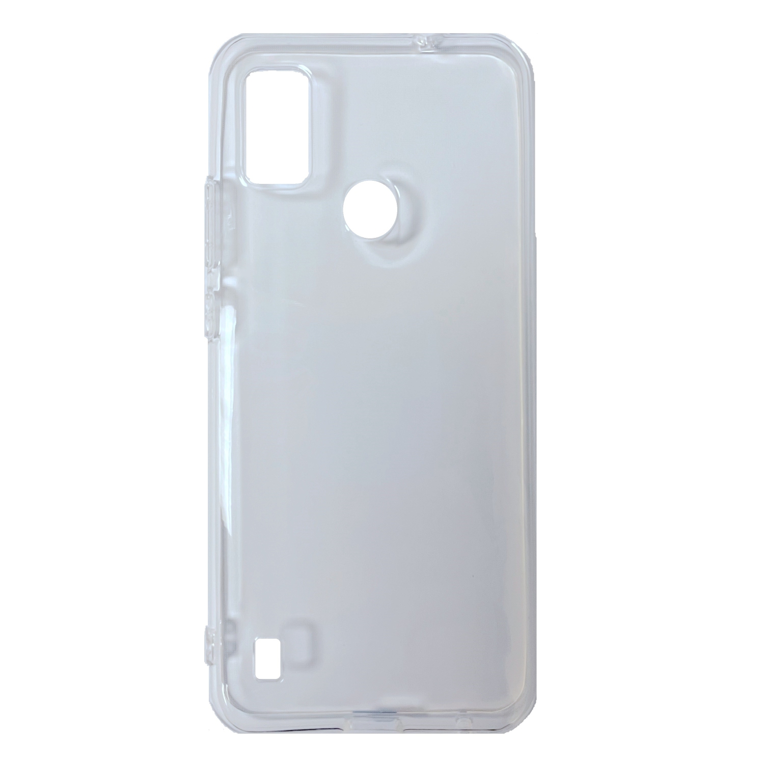 TopSave Transparent Glossy Surface Soft TPU Gel Rubber Case For ZTE Blade A7P 6.5"