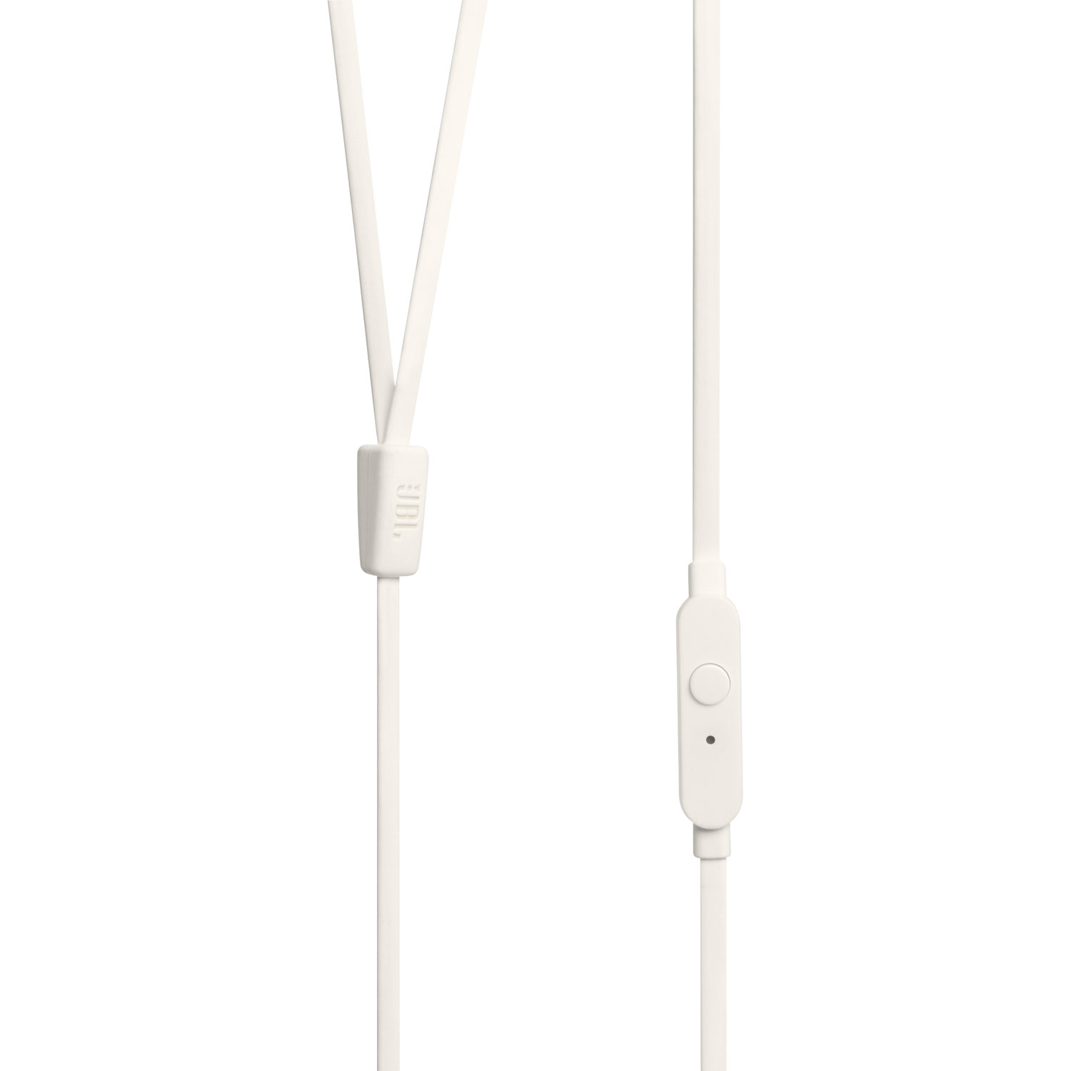 JBL T110 In-Ear Sound Isolating Headphones - White