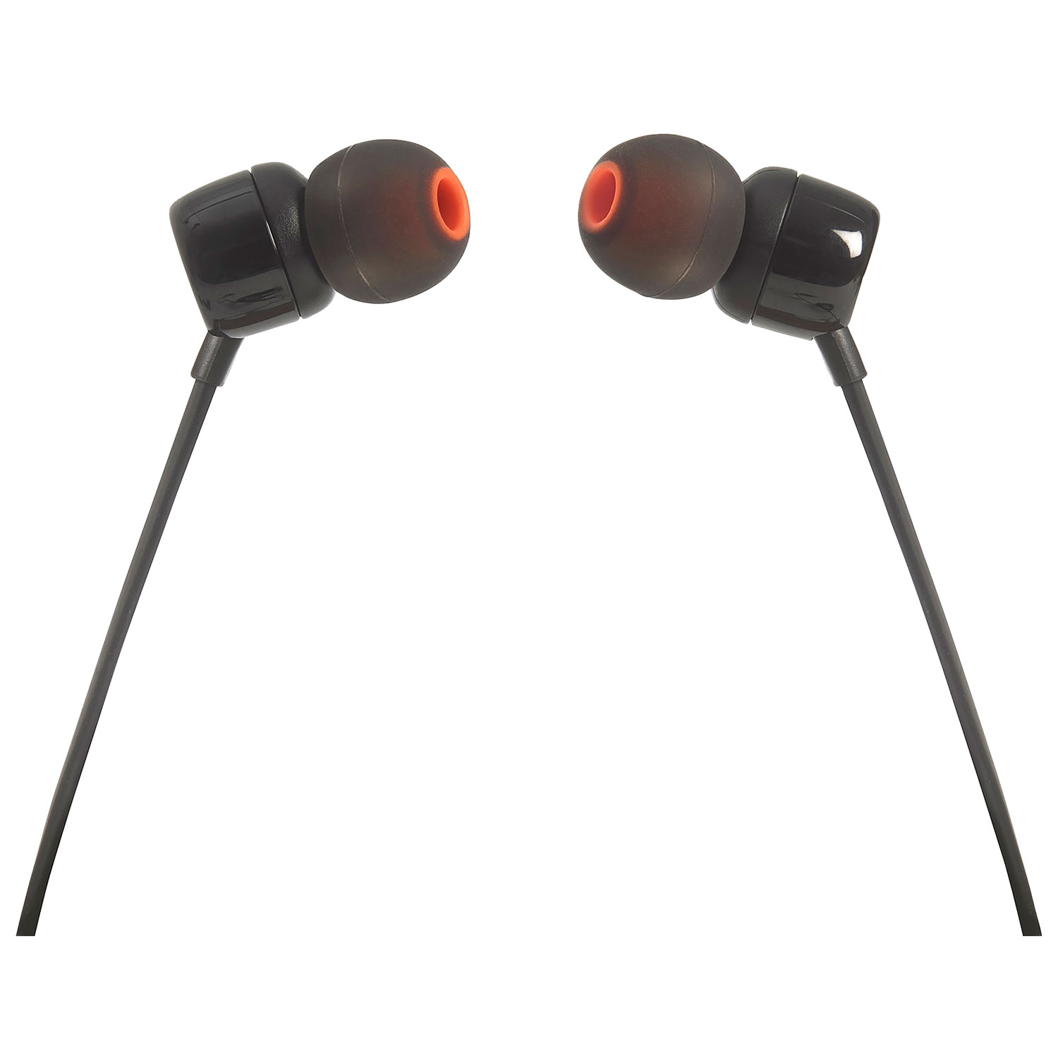 Écouteurs boutons à isolation sonore T110 de JBL - Noir