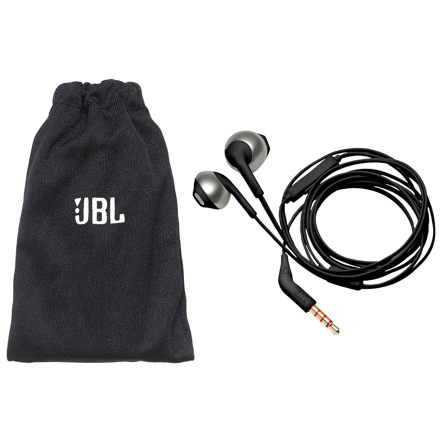JBL T205 In-Ear Headphones - Black