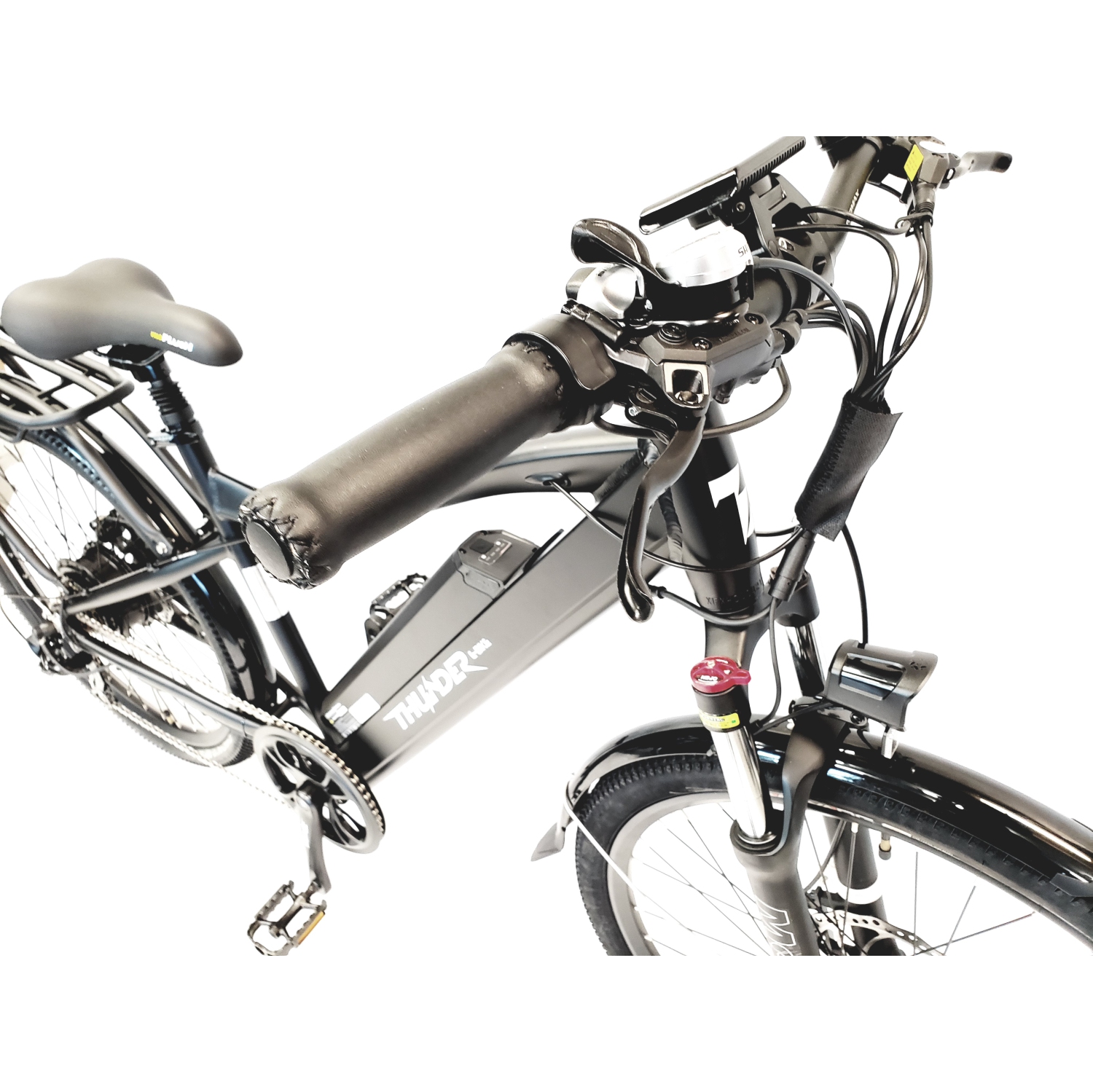 2023 LE MEILLEUR VÉLO électrique THUNDER MOUNTAIN - PUISSANT VÉLO électrique DE 500 W POUR SE DÉPLACER - 48 V 17.5 Ah batterie au lithium de Samsung