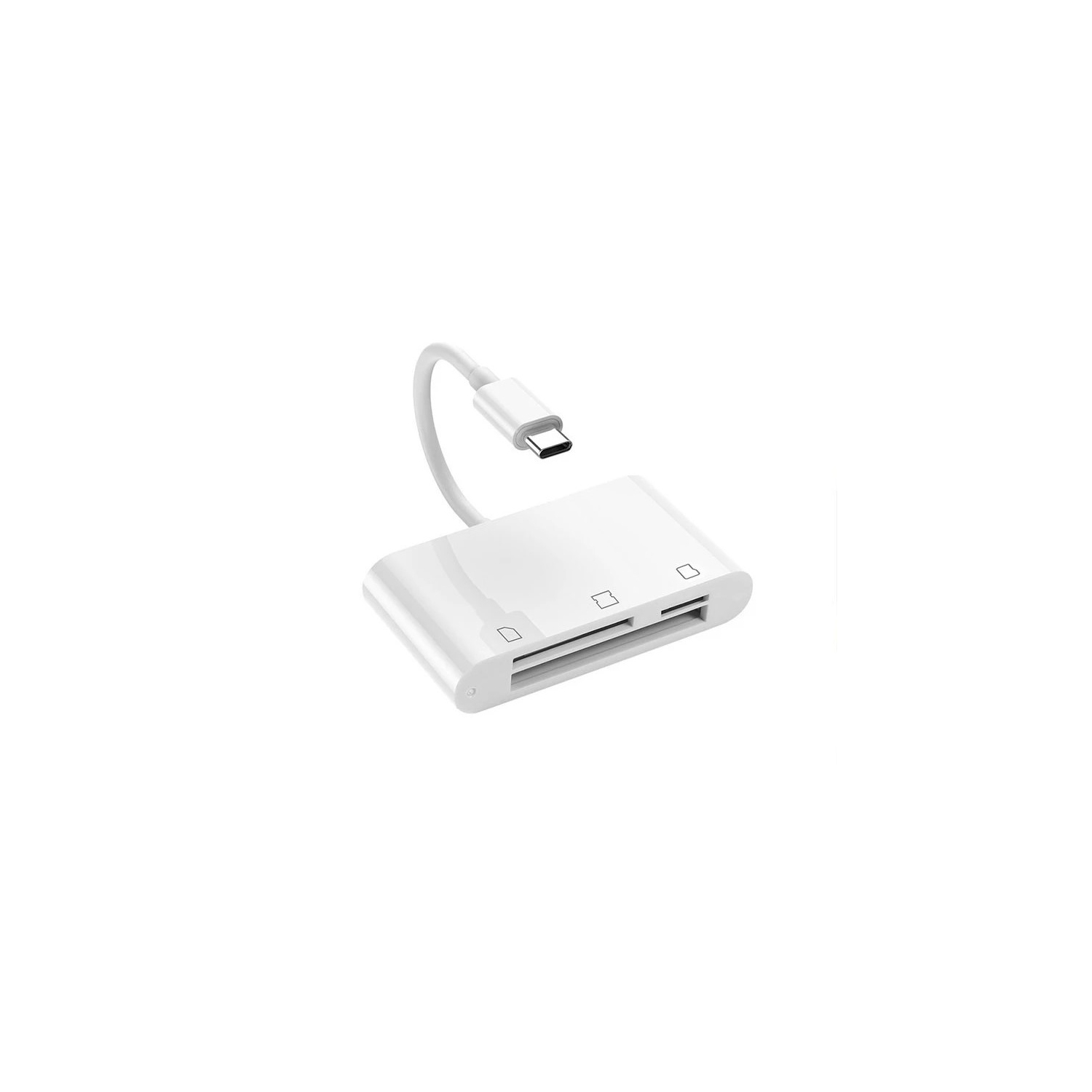 Speedex USB Type C To SD/TF/CF 3 in 1 Card Reader For Macbook/PC/SMARTPHONE/CAMERA
