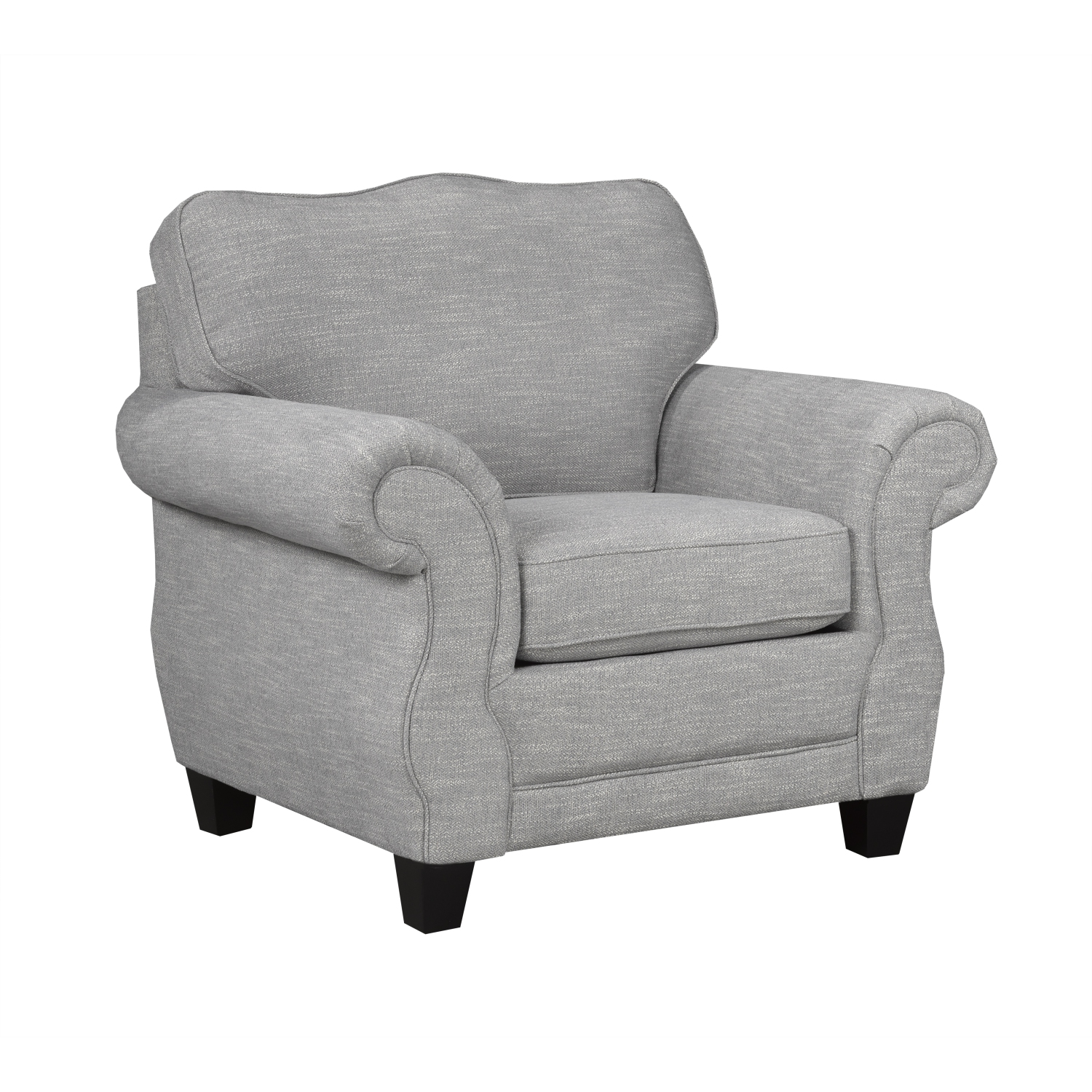 Canadian Sofa Distributions 'Kingston' Spruce Fabric Chair