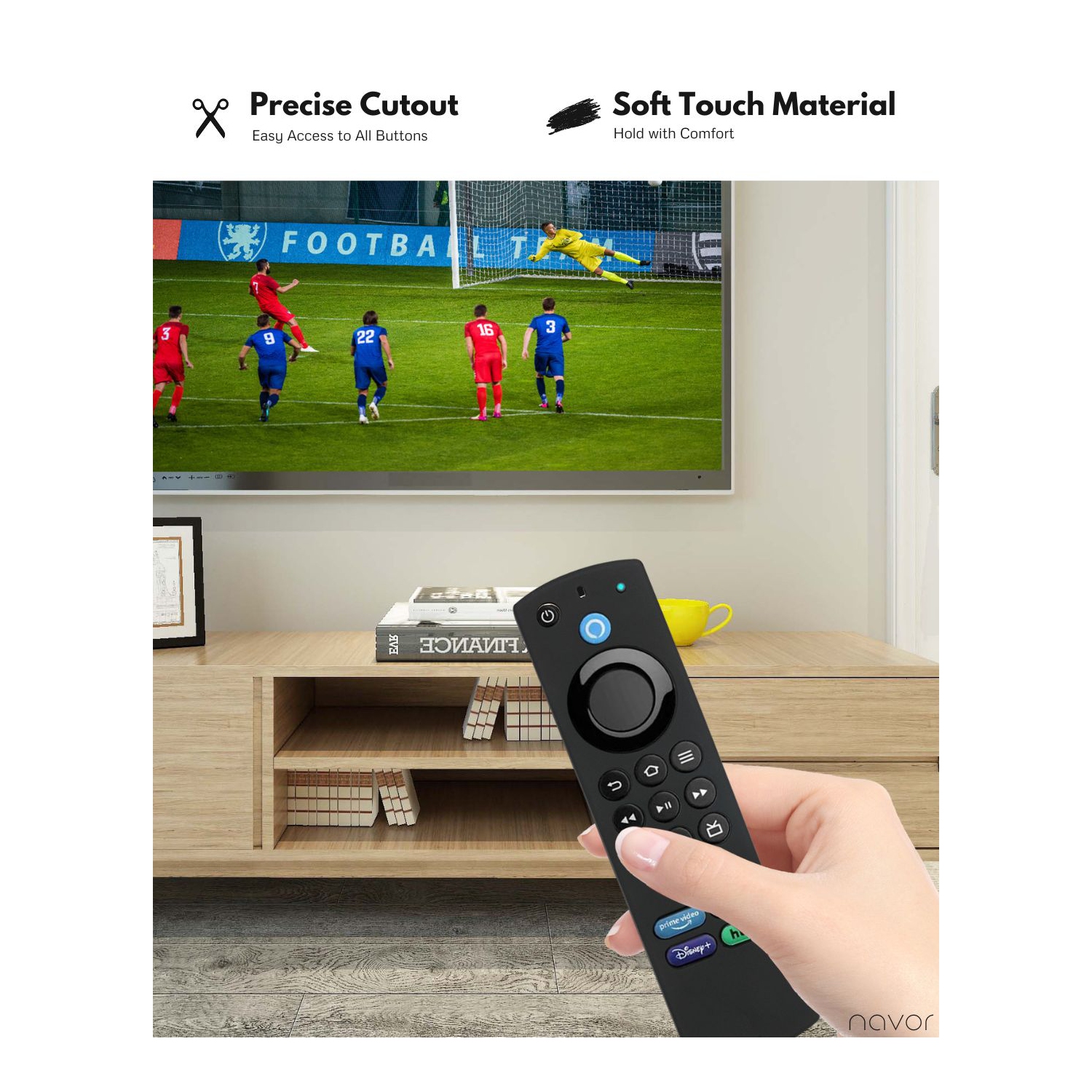 Couvercle de protection antichoc/étui compatible avec la nouvelle télécommande vocale Alexa pour sapin TV Stick 3e gén./Fire TV Stick 4K (2021) Étui