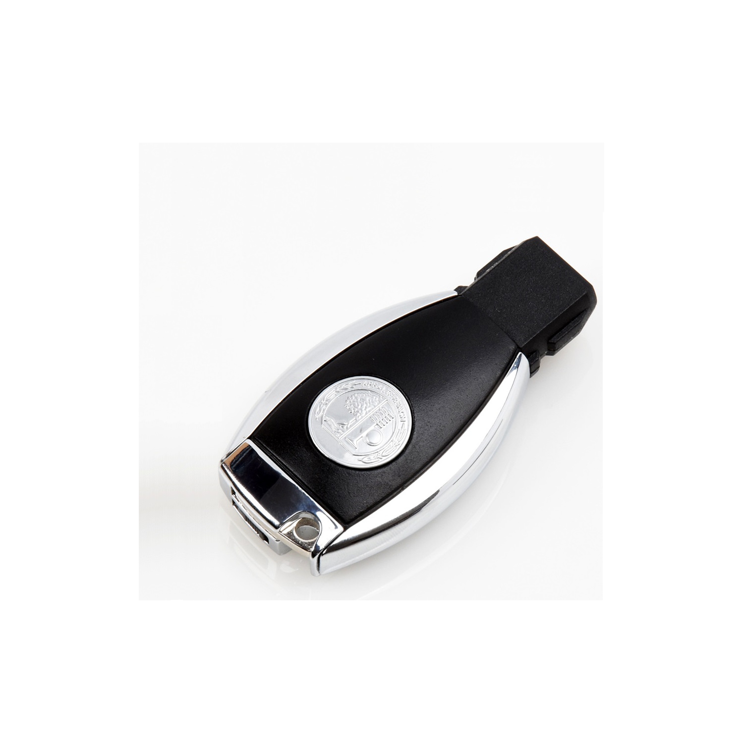 Metal 3D Apple Tree Badge Étui à clé arrière A0008900023 compatible avec les porte-clés Mercedes Benz AMG