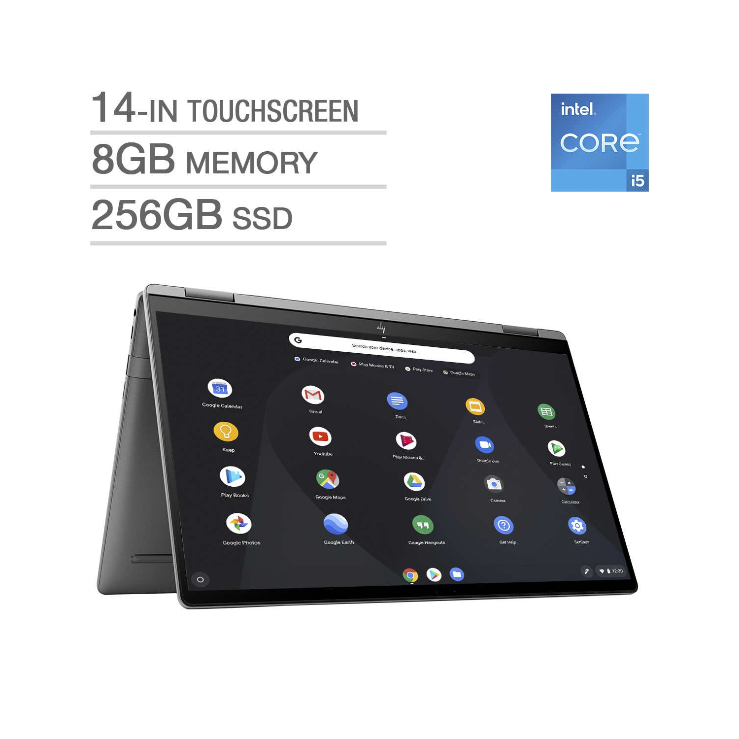 HP X360 14" Touchscreen Chromebook - 14c-cc0020ca - Intel Core i5 - 8gb Ram - 256gb SSD - Chrome Os - NEW IN BOX