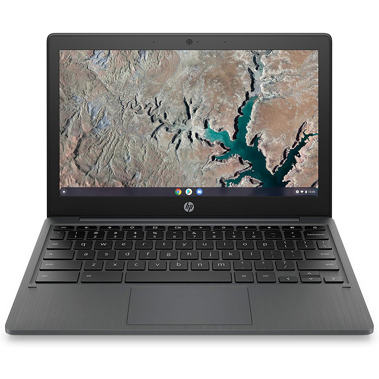 Refurbished (Excellent) - HP Chromebook Laptop 11.6" HD 4GB 32GB Chrome OS Ash Gray Certified Refurbished