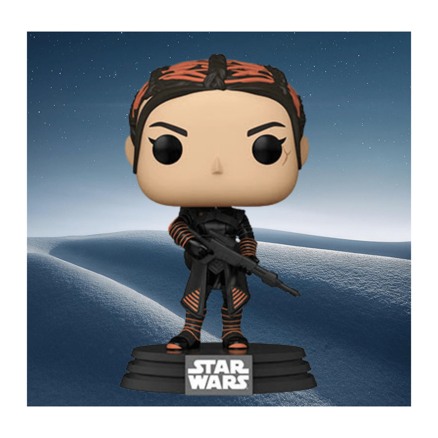 Figurine Pop! De Funko Star Wars : Le Mandalorien Fennec Shand debout