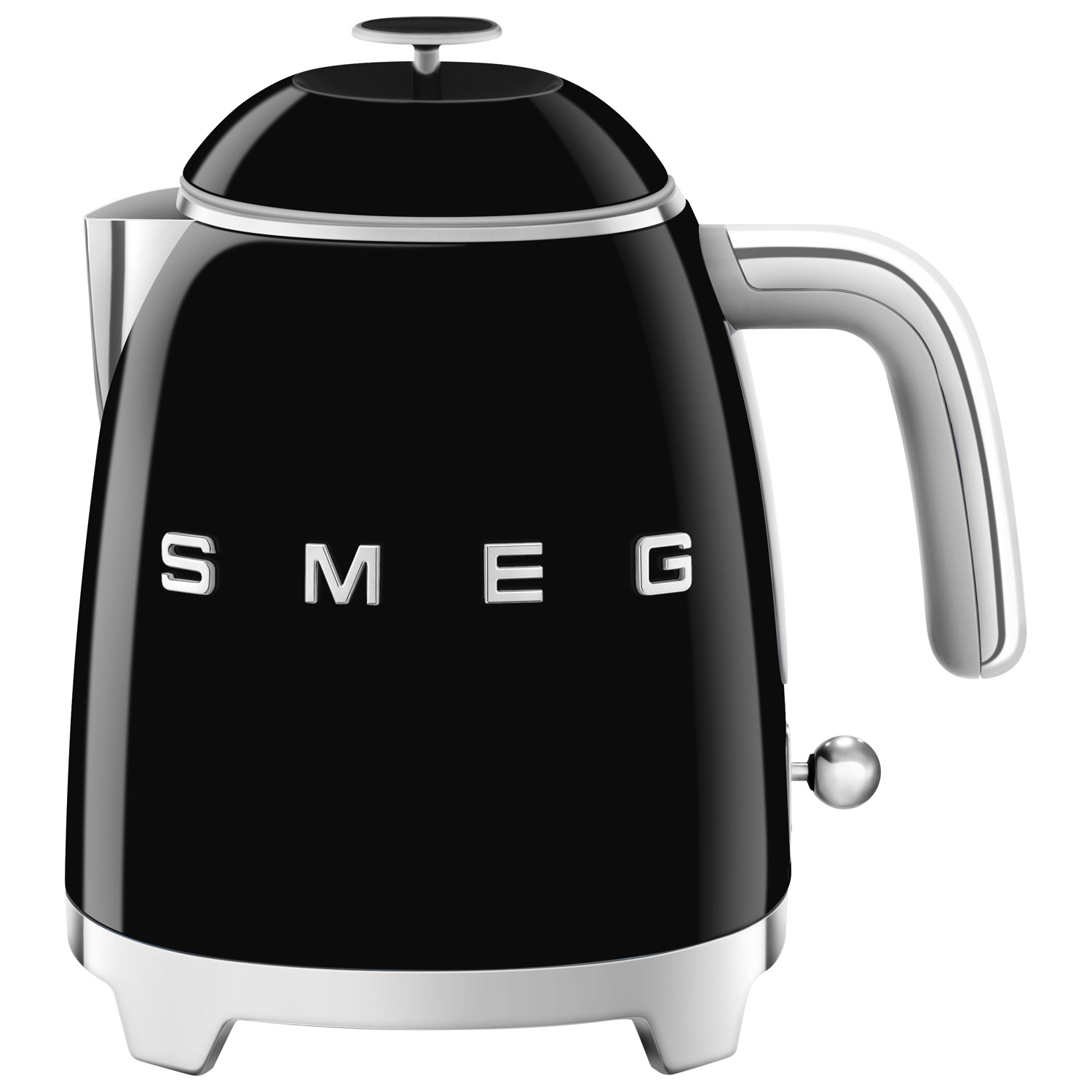Smeg 50's Retro Style Mini Electric Kettle - 0.8L - Black