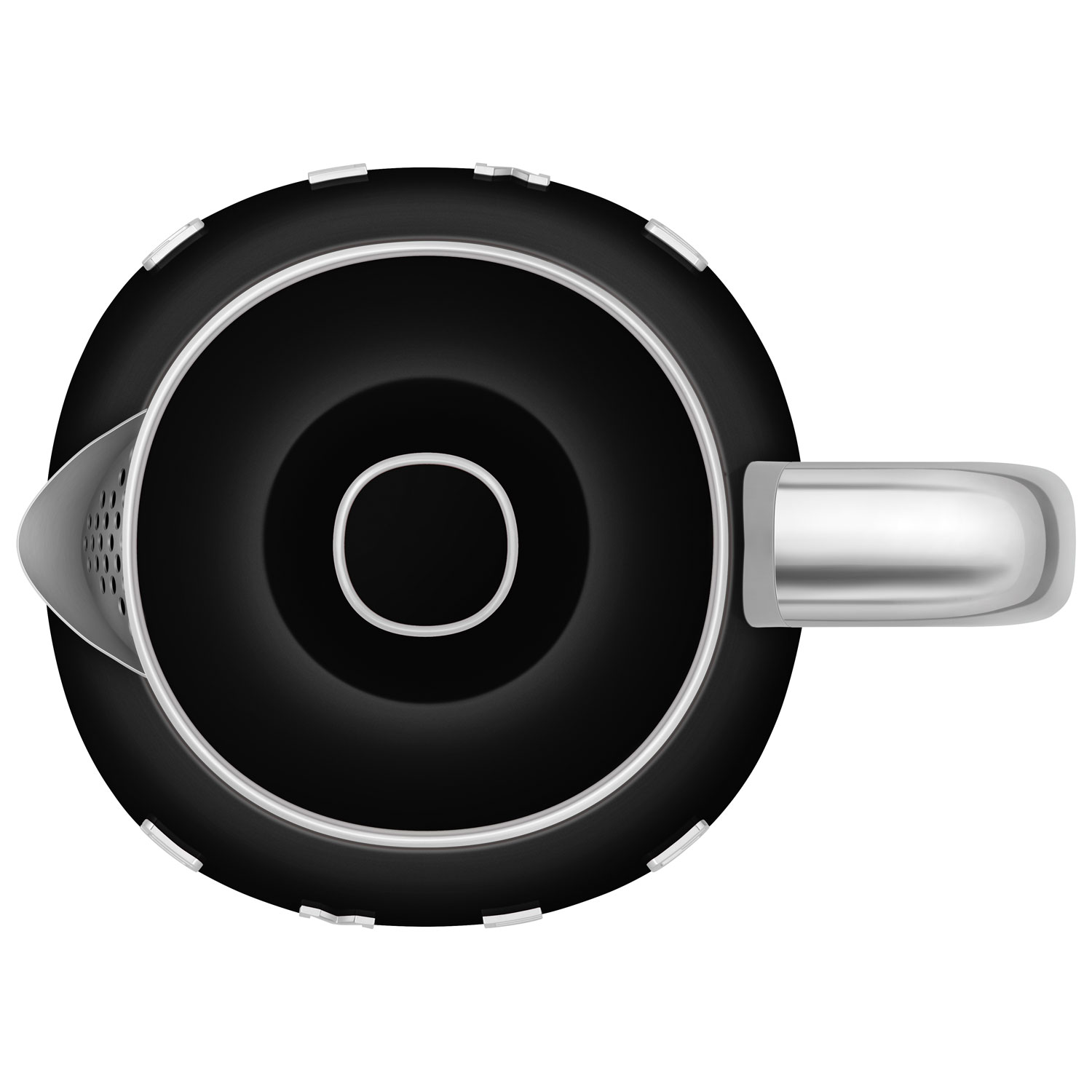 Smeg 50's Retro Style Mini Electric Kettle - 0.8L - Black