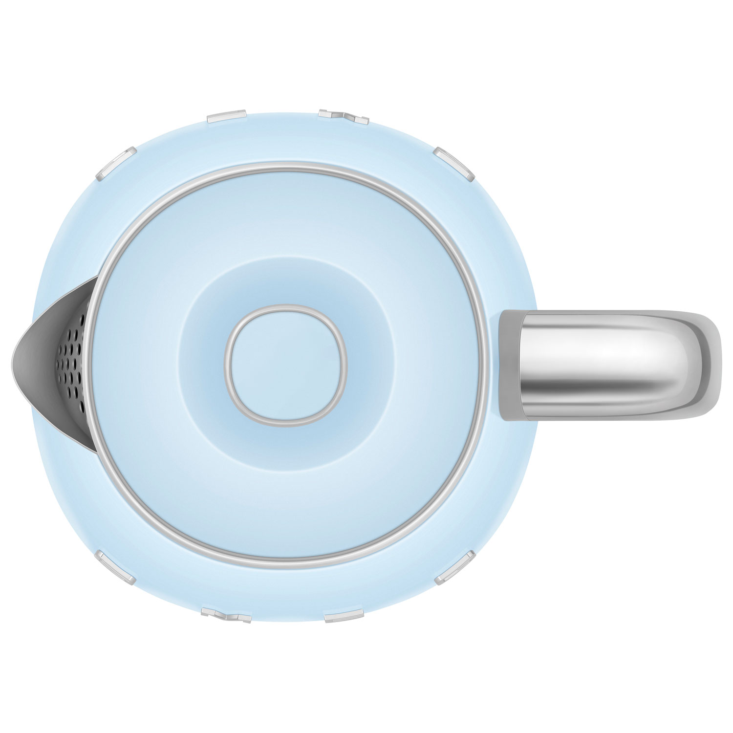 Smeg 50's Retro Style Mini Electric Kettle - 0.8L- Pastel Blue