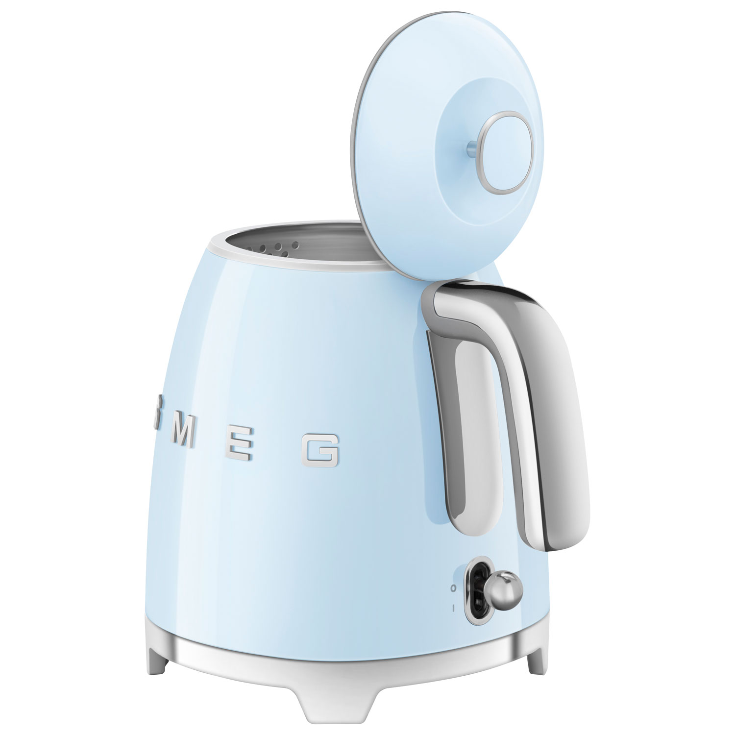Smeg 50's Retro Style Mini Electric Kettle - 0.8L- Pastel Blue