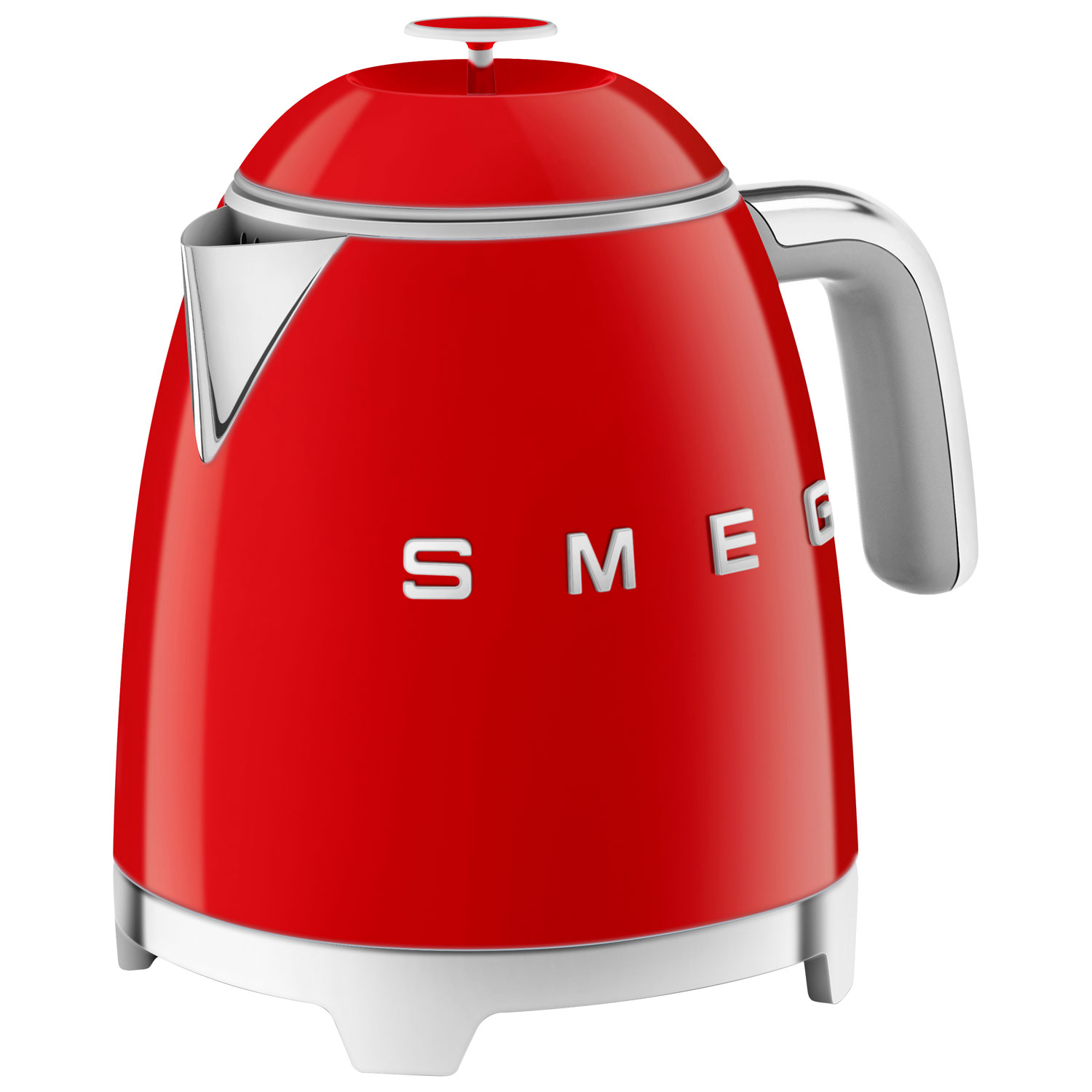 Bouilloire électrique miniature de la gamme Années 50 de Smeg - 0,8 l - Rouge