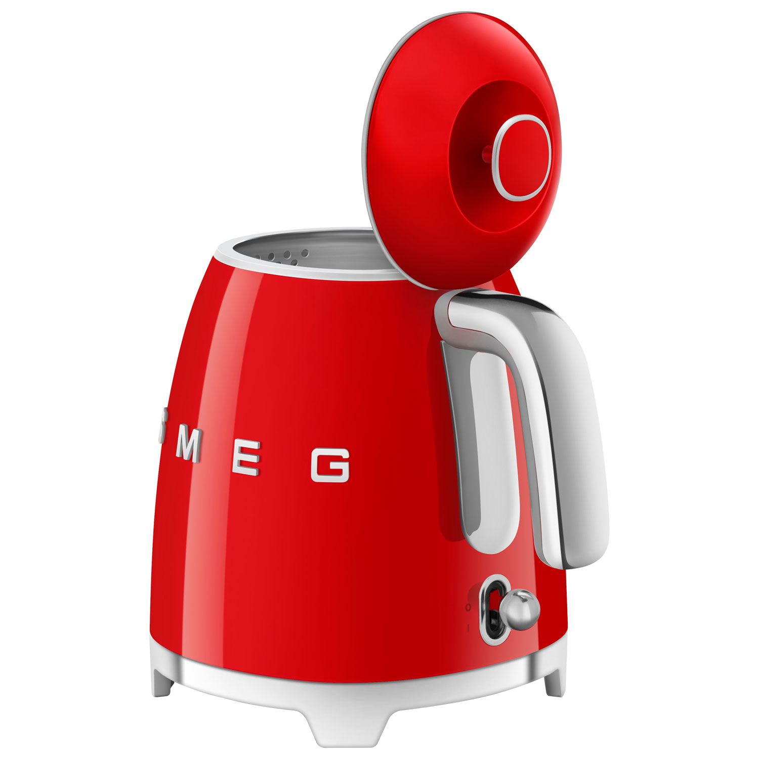 Bouilloire électrique miniature de la gamme Années 50 de Smeg - 0,8 l - Rouge