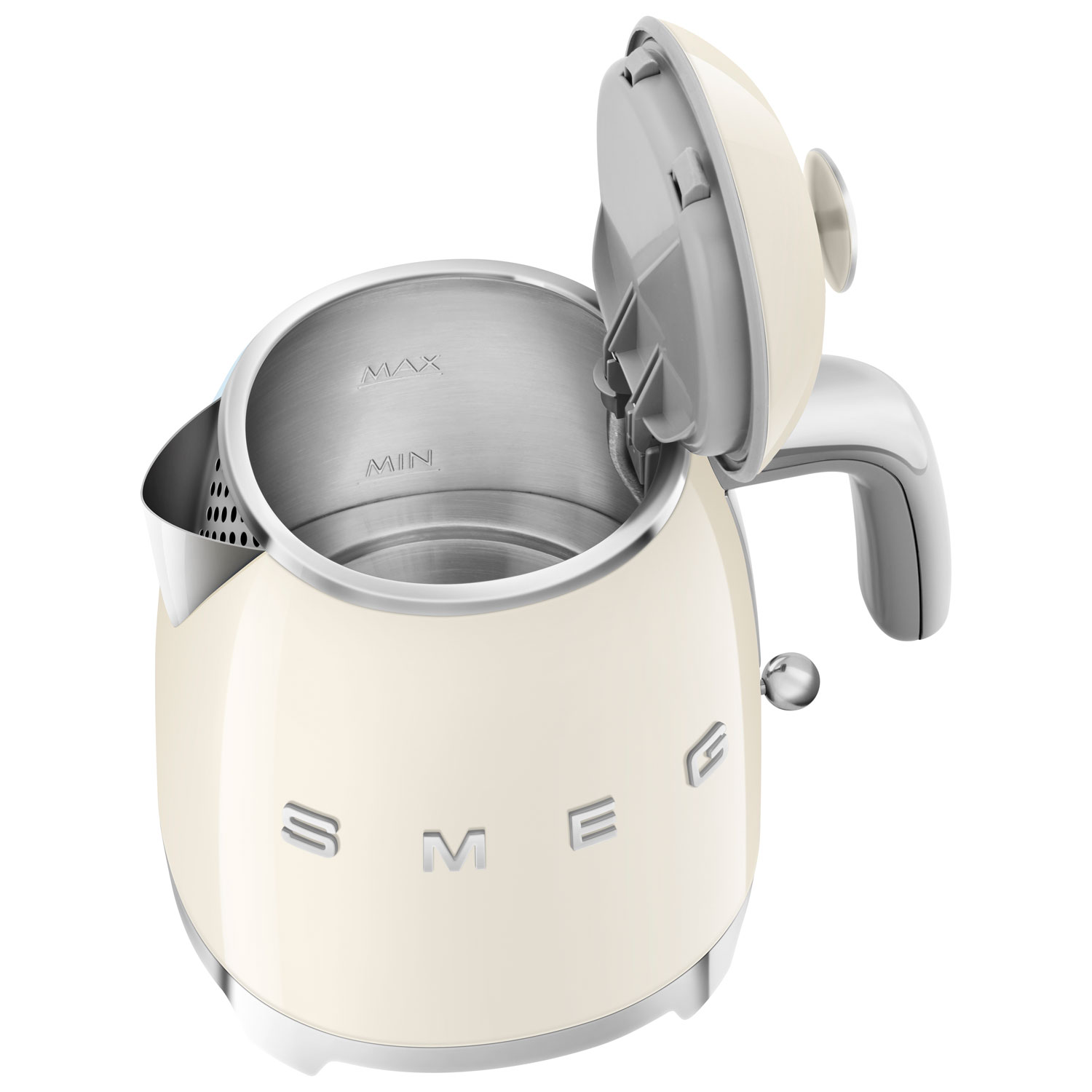 Bouilloire électrique 50's Retro Style Mini de Smeg - 0,8 L - Crème