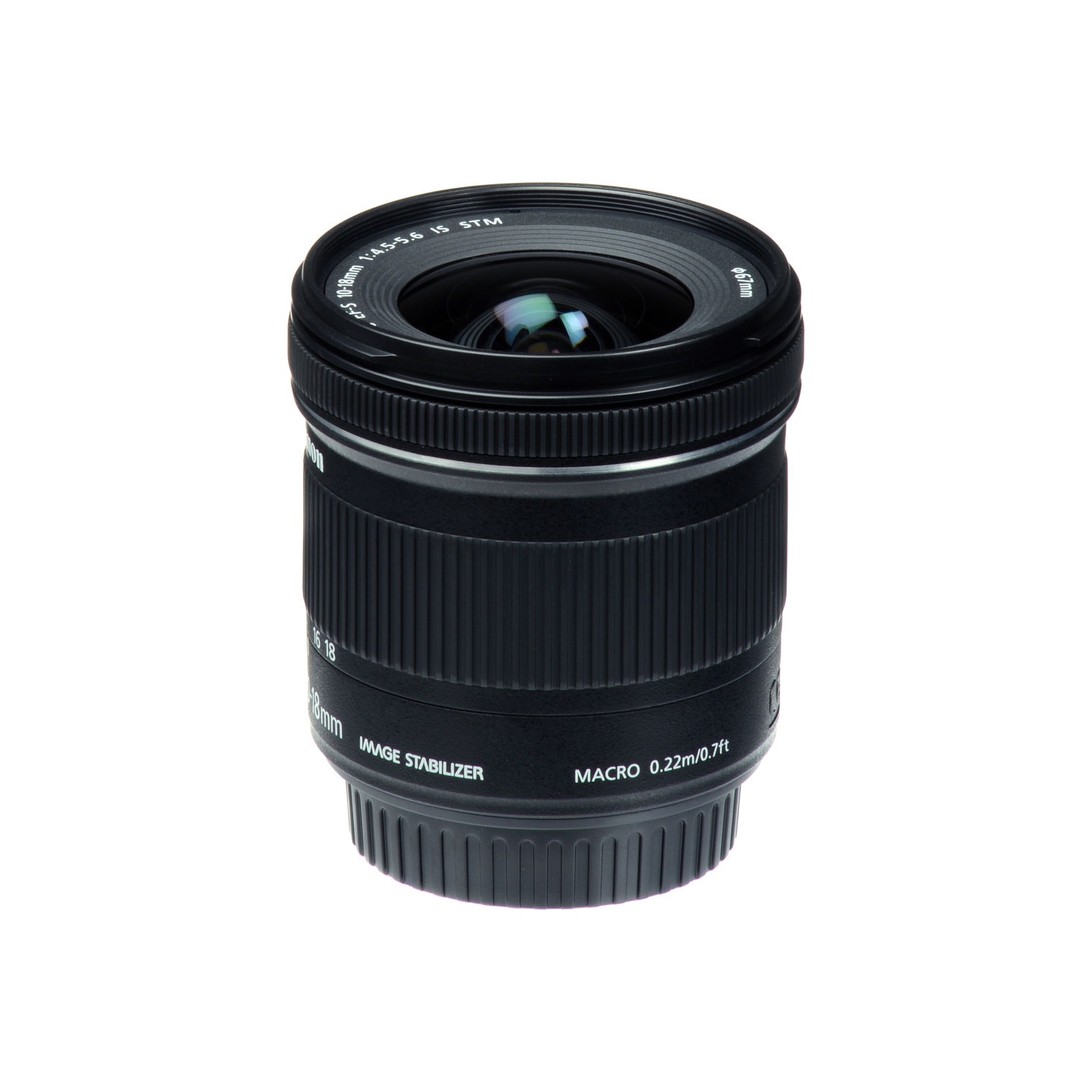 Canon EF-S 10-18mm f/4.5-5.6 IS STM Lens + Filter + BackPack + More