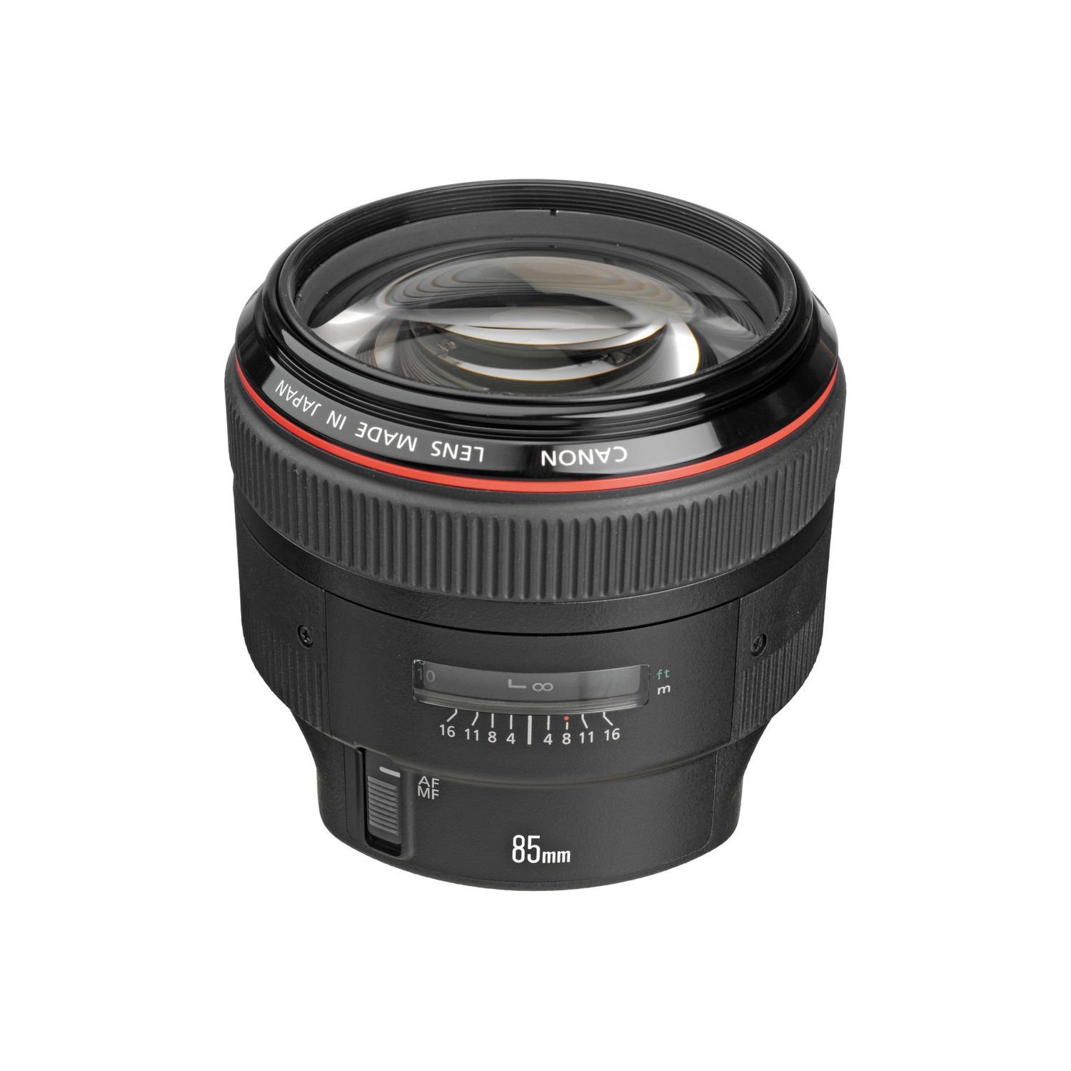 Canon EF 85mm f/1.2L II USM Lens + Filter Kit + Cap Keeper Base Bundle (International Version)
