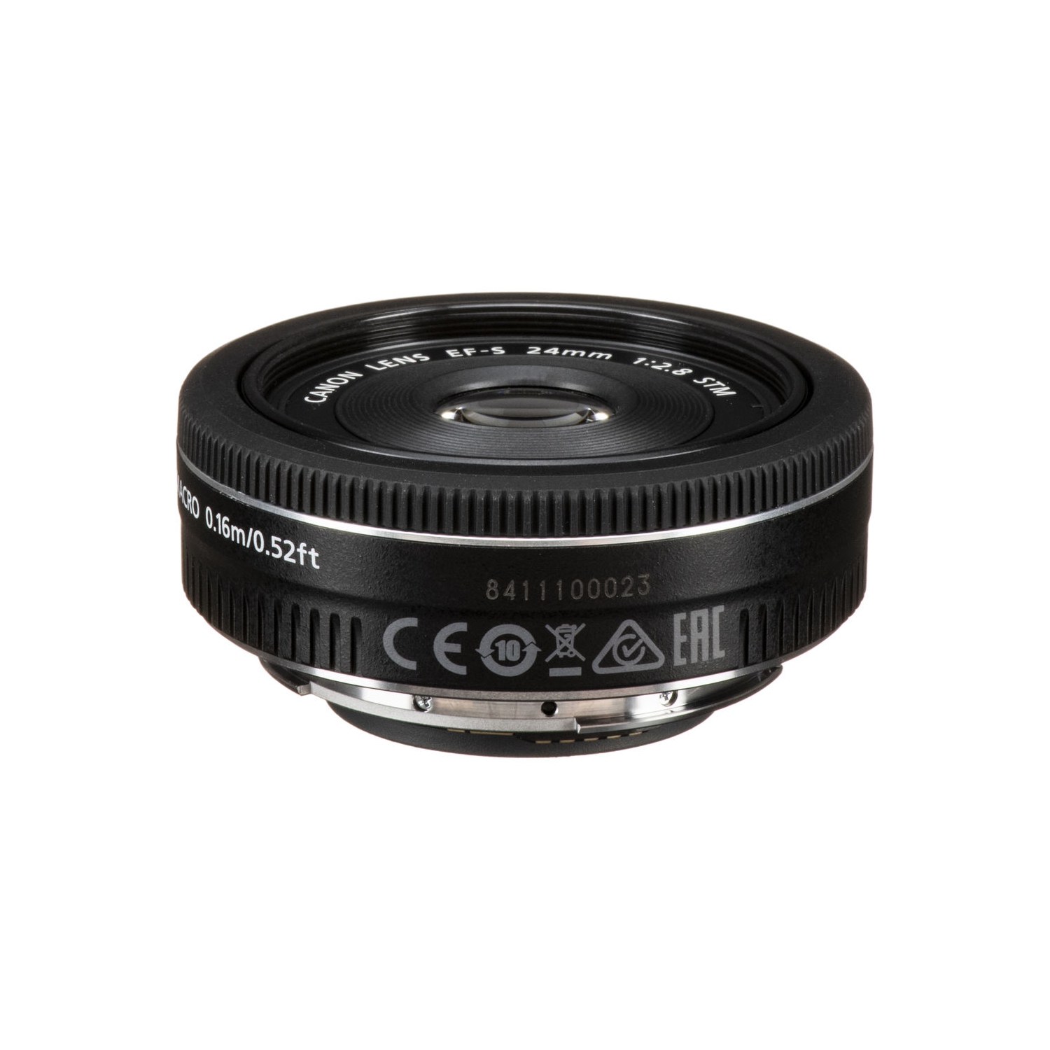 Canon EF-S 24mm f/2.8 STM Lens + Filter Kit + Cap Keeper Base Bundle (International Version)