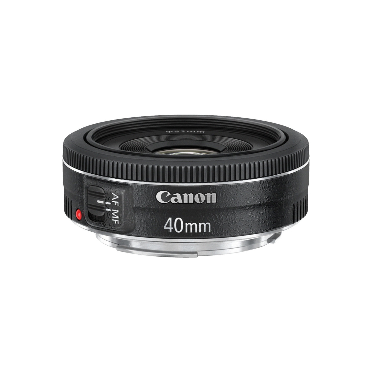 Canon EF 40mm f/2.8 STM Lens + Filter Kit + Lens Pouch Base Bundle (International Version)