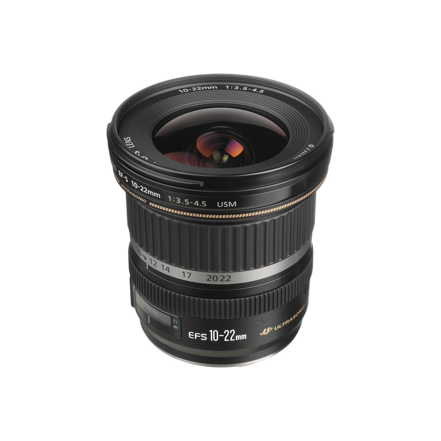 Canon EF-S 10-22mm f/3.5-4.5 USM Lens + Filter + Lens Pouch + More