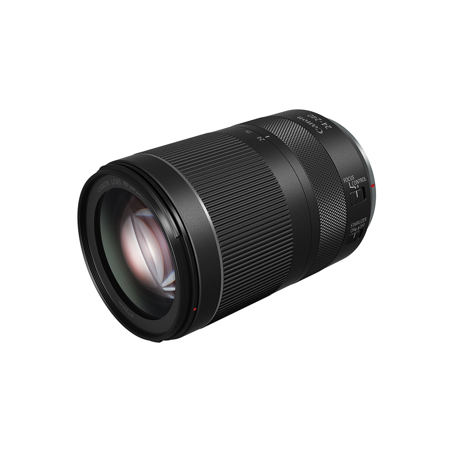 Canon RF 24-240mm f/4-6.3 IS USM Lens + Filter + Lens Pouch Base Bundle