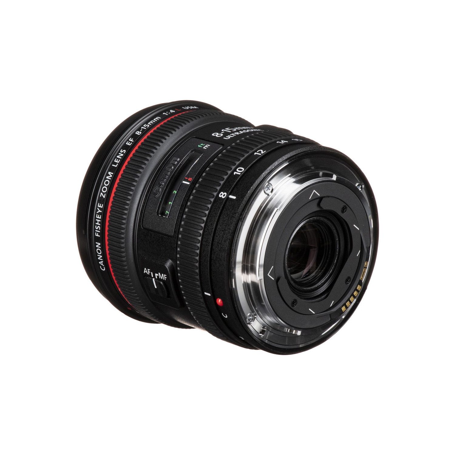 Canon EF 8-15mm f/4L Fisheye USM Lens + Cap Keeper Base Bundle