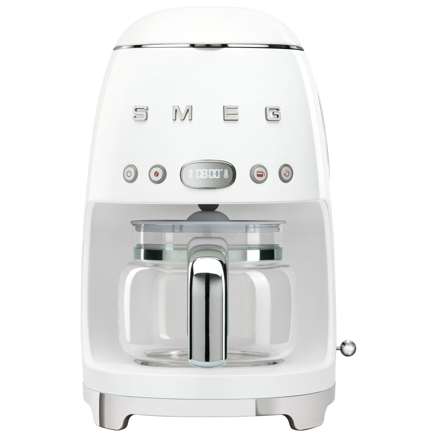 Smeg 10-Cup Drip Coffee Maker - White