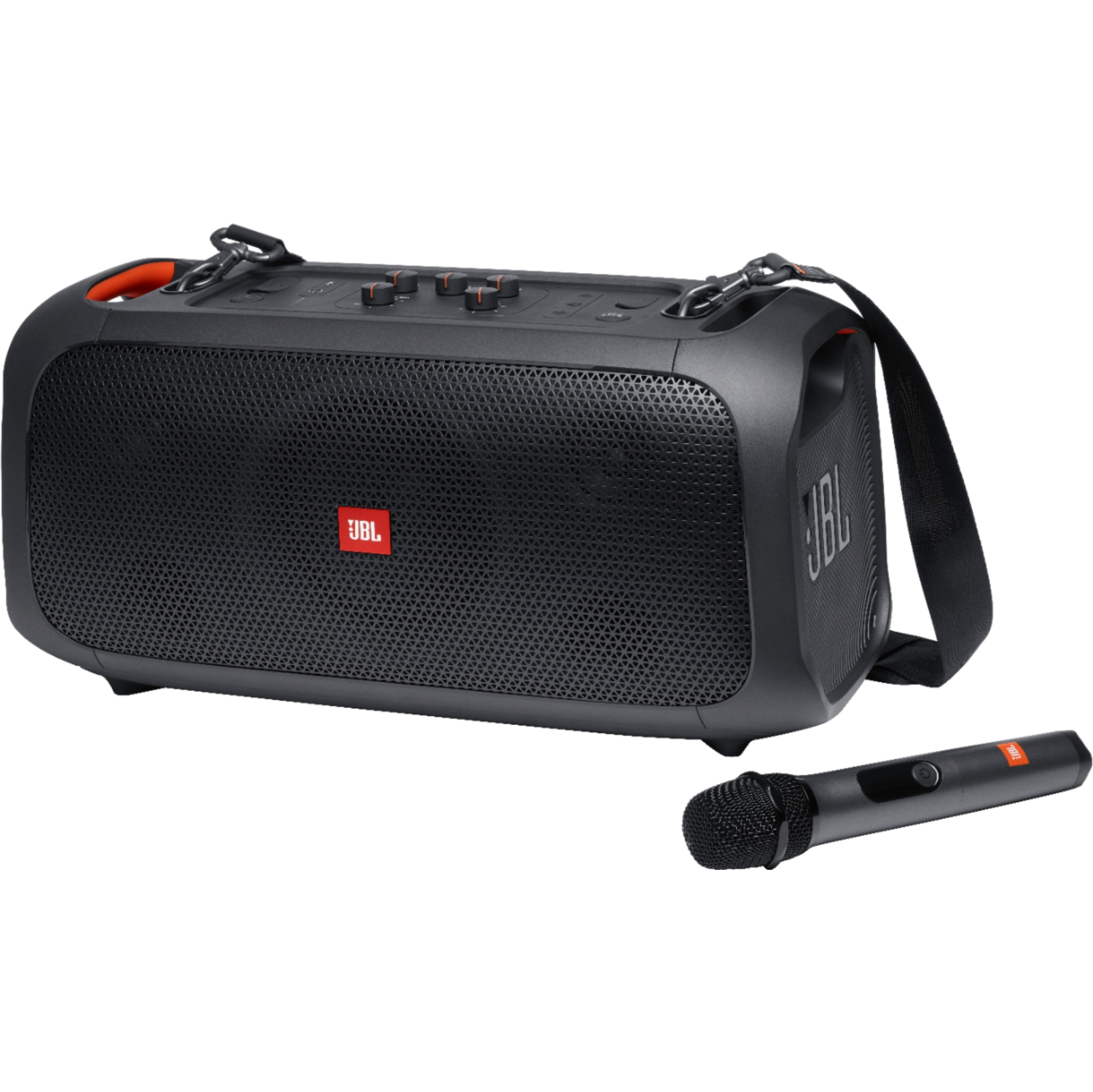 Open Box - JBL PartyBox On-The-Go Portable Party Speaker Black
