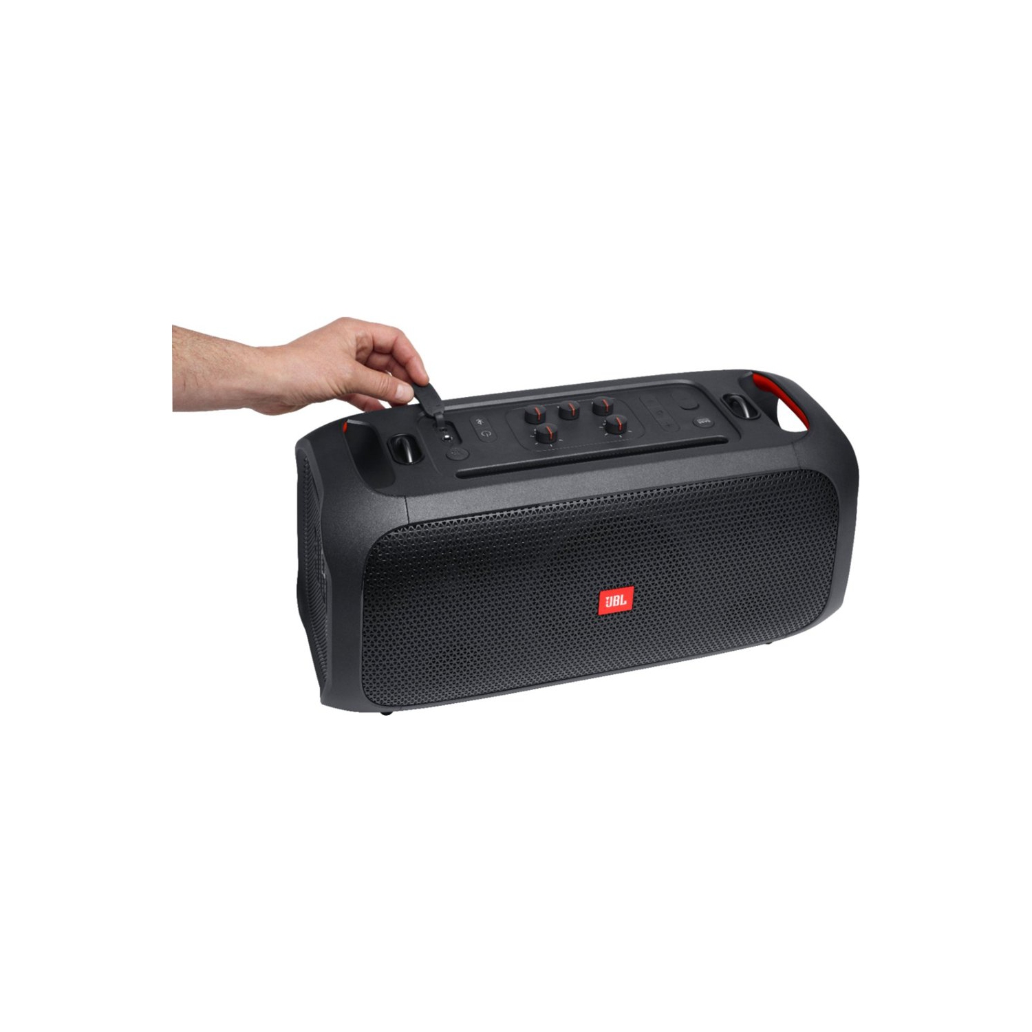 Open Box - JBL PartyBox On-The-Go Portable Party Speaker Black