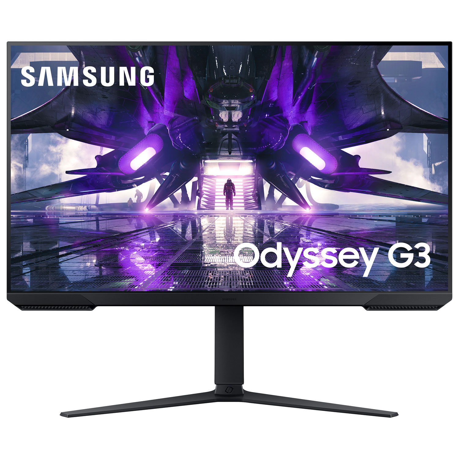 Samsung Odyssey G3 27" FHD 165Hz 1ms GTG VA LCD FreeSync Gaming Monitor (LS27AG320NNXZA) - Black