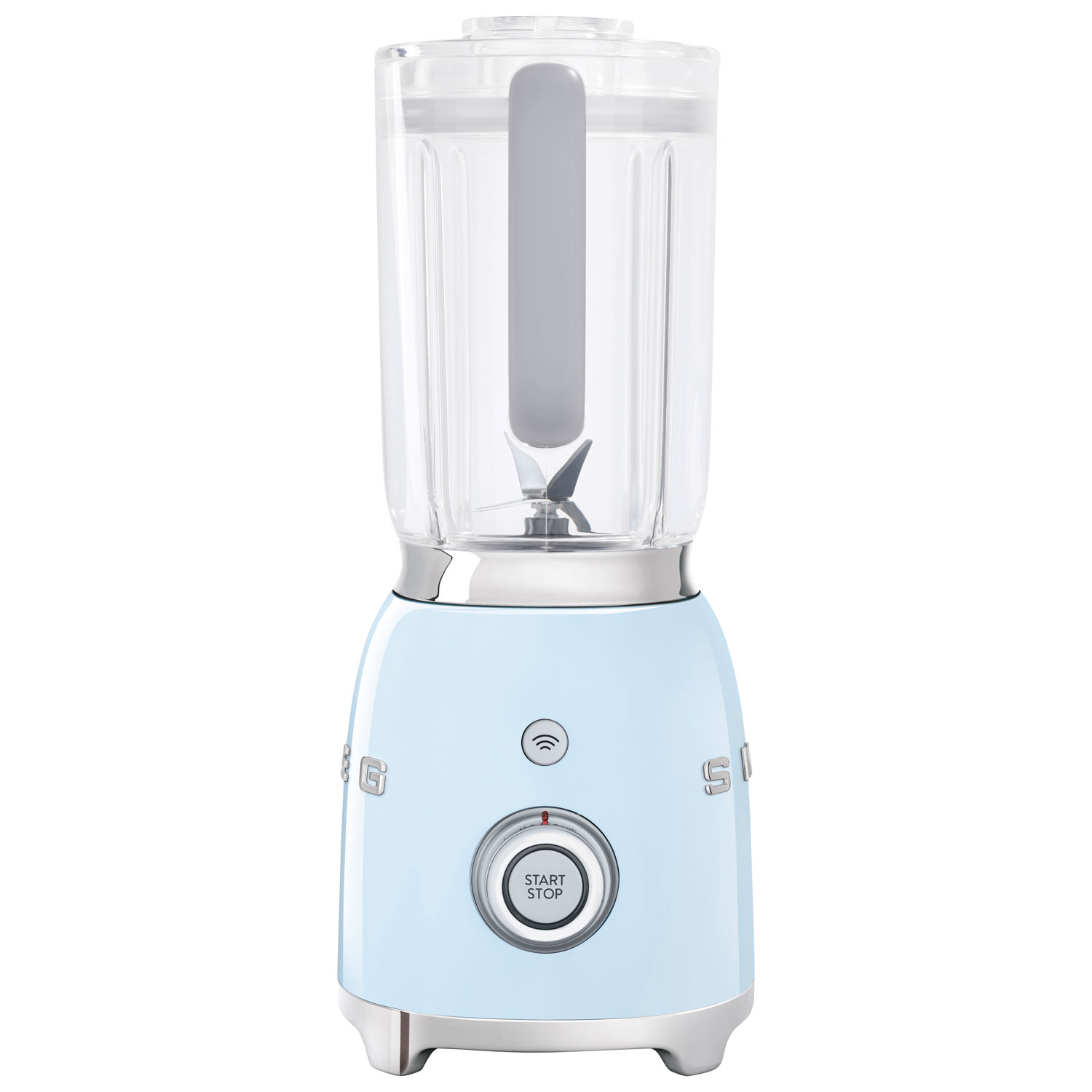 Mélangeur de comptoir de 1,4 l et 600 W de la gamme Années 50 de Smeg - Bleu pastel