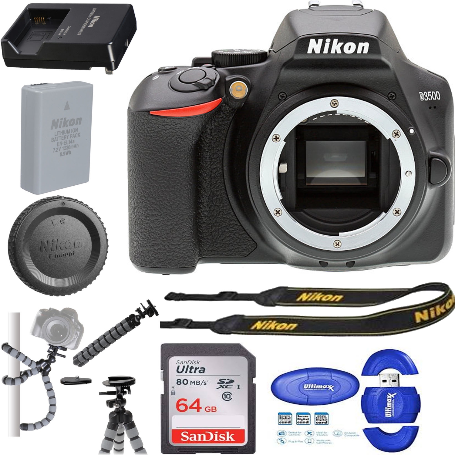 Nikon D3500 DSLR Camera Additional Accessories