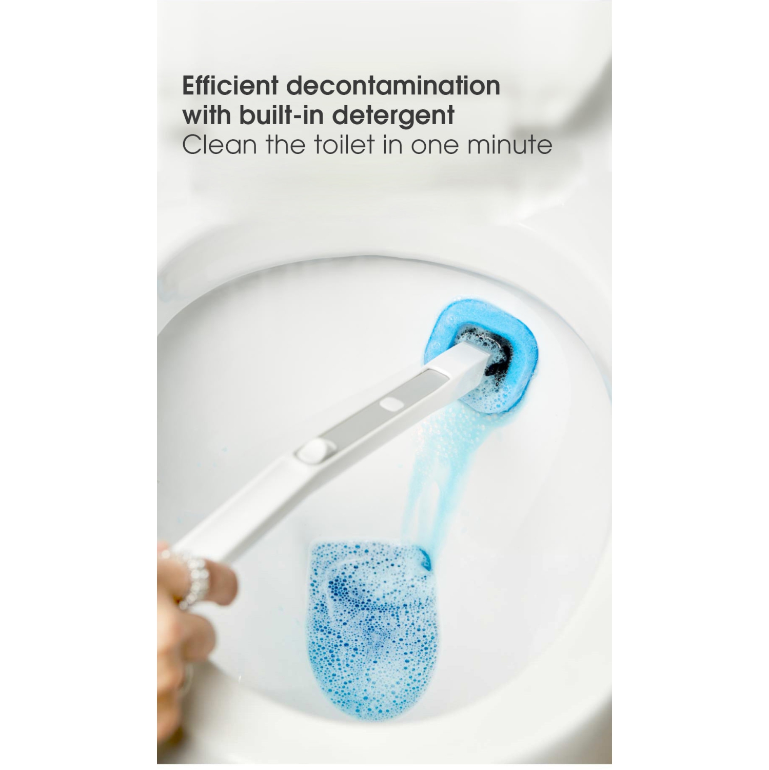 Ensemble de brosses jetables pour toilette Quange