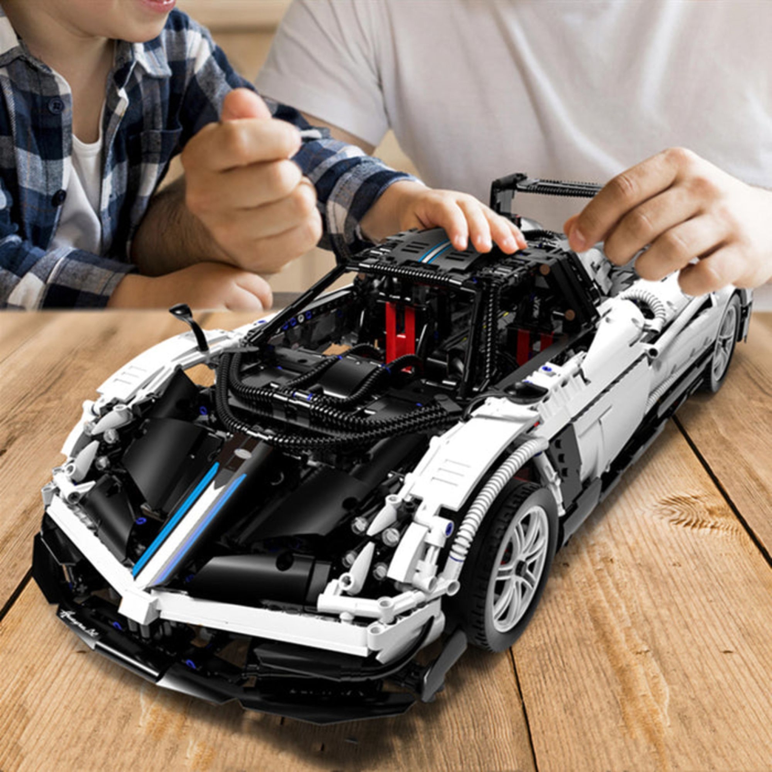 RASTAR 97900 1:8 Pagani Huayra BC Roadster Building Kit/Assemble Car