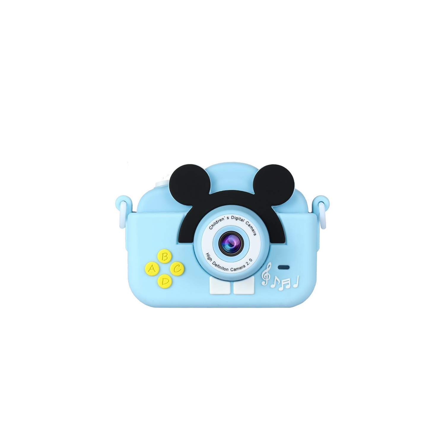 SAMA Blue Mini Cartoon Camera Toys 2.0 Inch 1080P HD Mickey Mouse