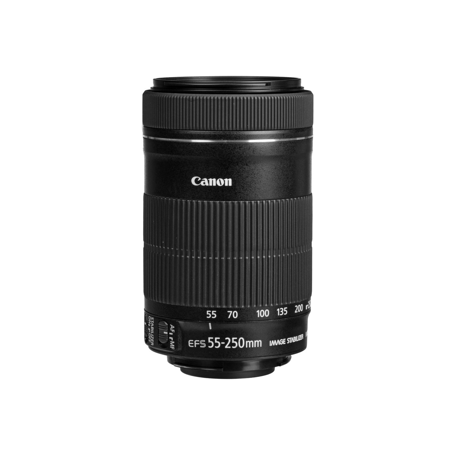 Objectif EF-S 55-250&nbsp;mm f/4-5,6 IS STM de Canon + filtre + sac à dos + plus