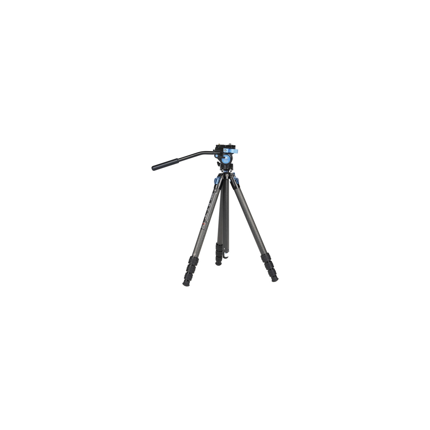 Sirui ST124 4-Section Carbon Fiber Tripod & VA-5 X Fluid Head Kit