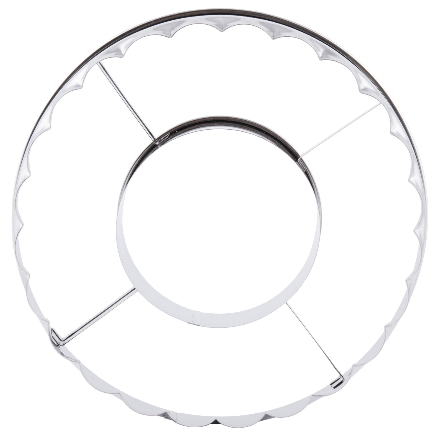 2" Stainless Steel Jumbo Frill / Ruffle Cutter