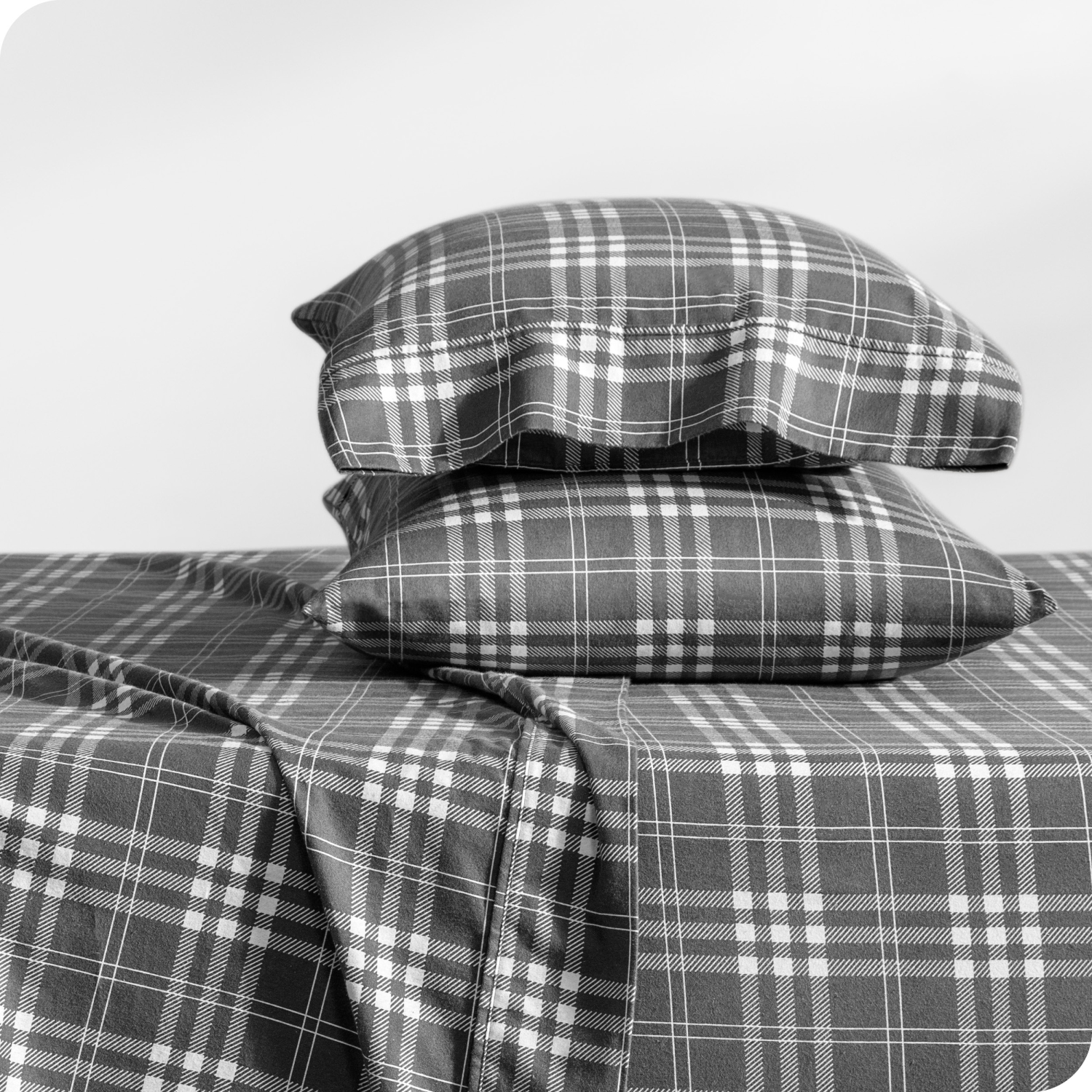Bare Home Flannel Sheet Set 100% Cotton, Velvety Soft Heavyweight - Double Brushed Flannel - Deep Pocket
