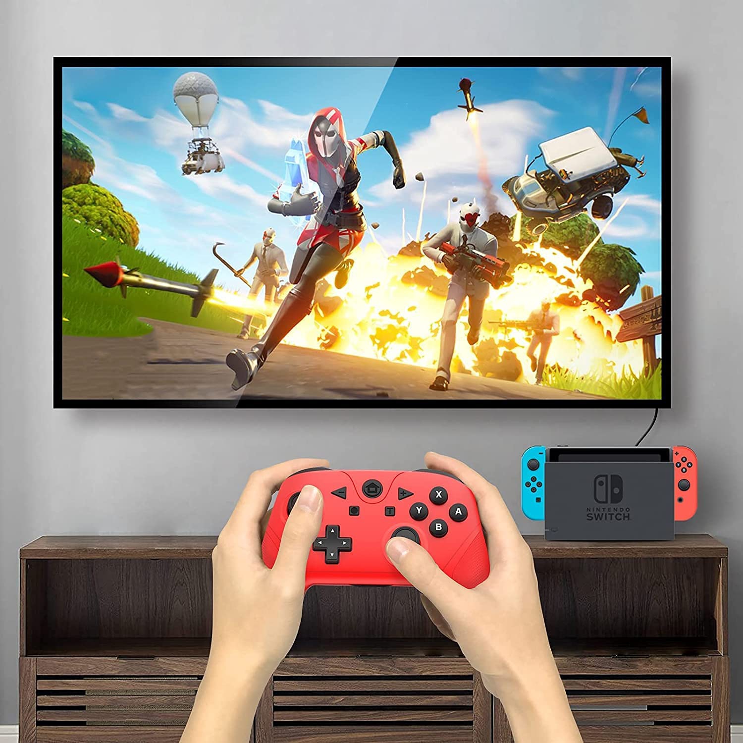 Wireless Controller for Switch/Switch Lite,Wireless Switch Pro Controller Remote Gamepad Joystick