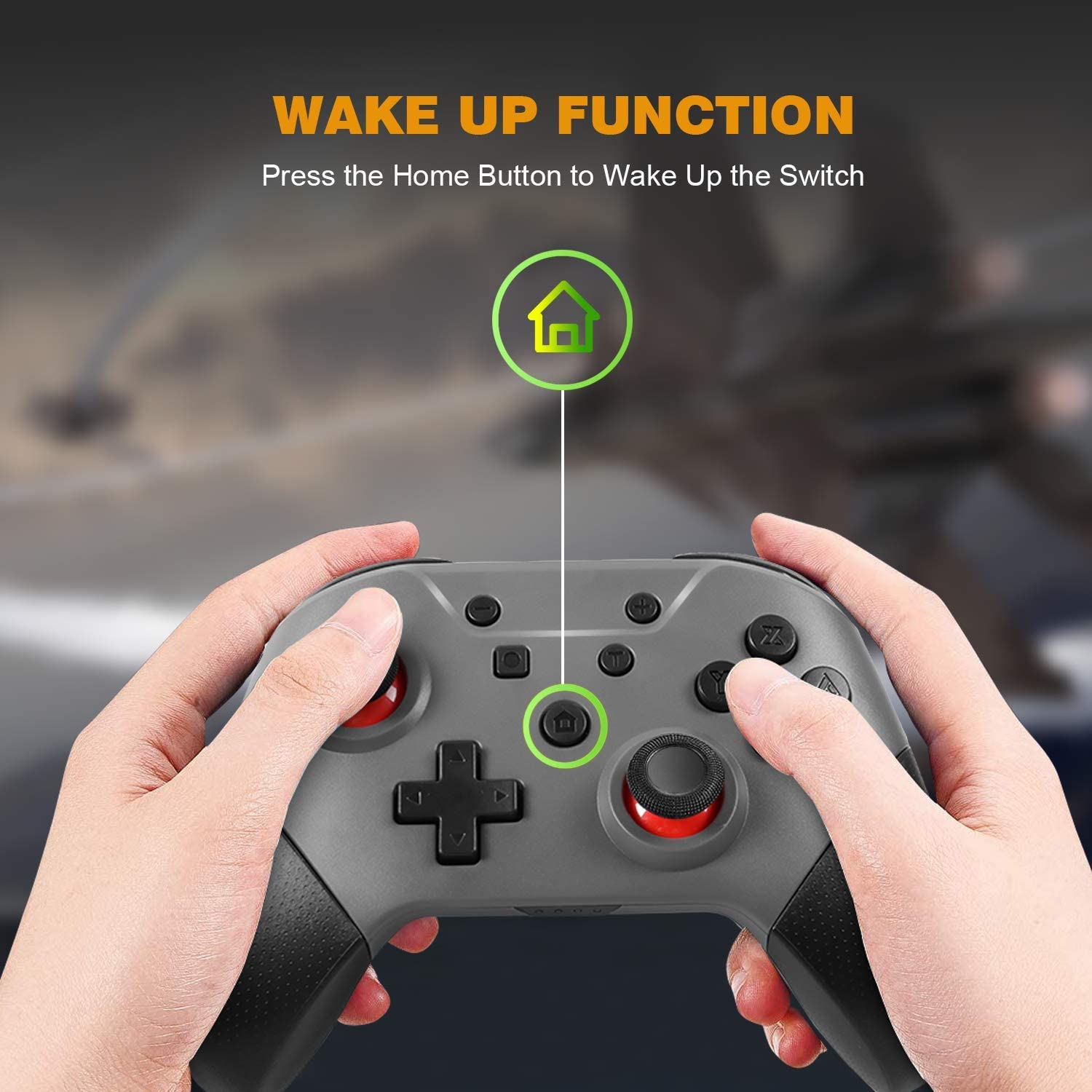 Wireless Pro Controller Joypad with NFC and Home Wake-Up Function, for Switch Controllers for Switch/Switch Lite