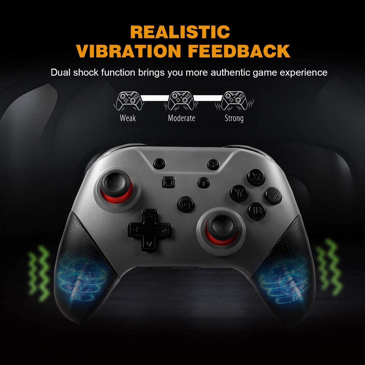 Wireless Pro Controller Joypad with NFC and Home Wake-Up Function, for Switch Controllers for Switch/Switch Lite