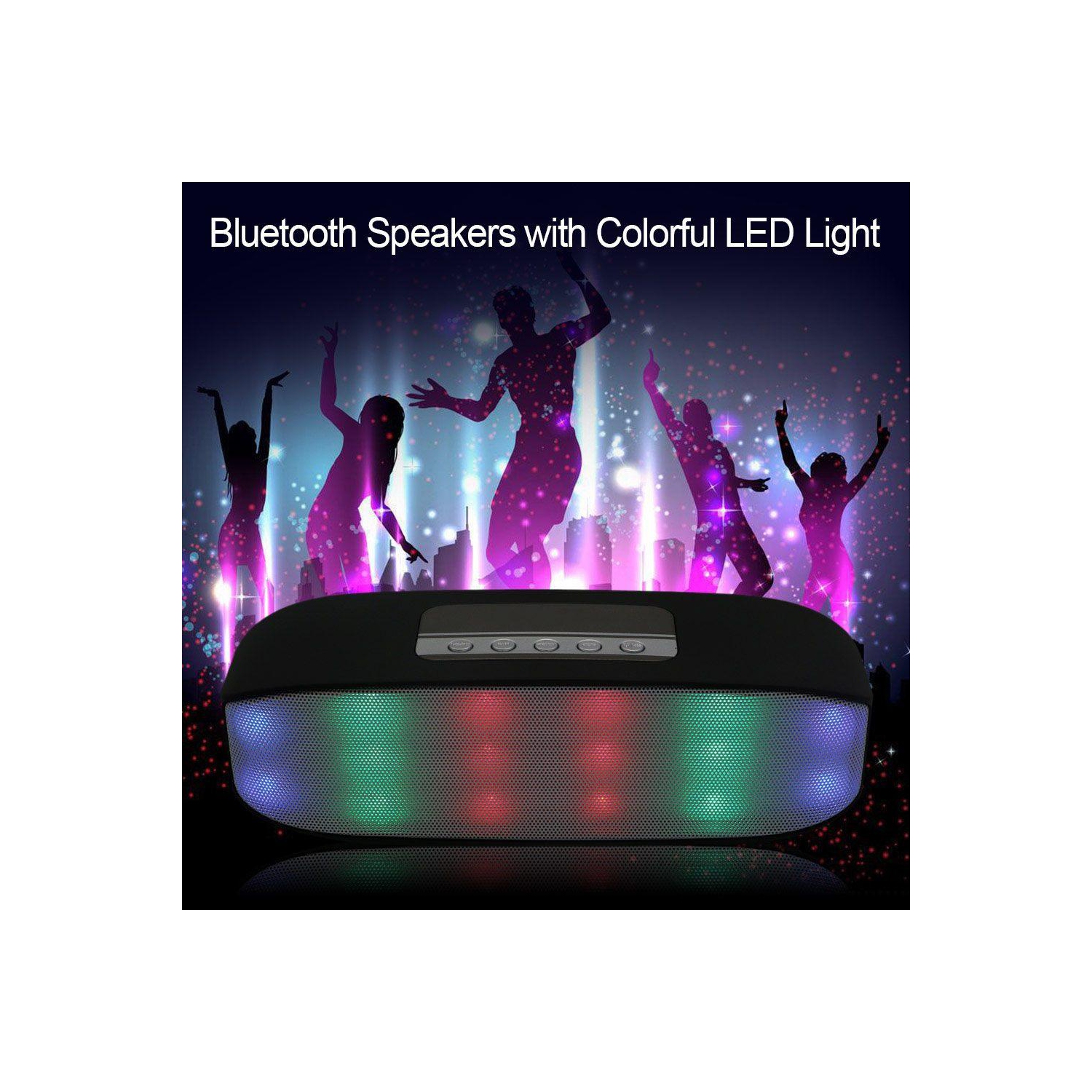 Compact Bluetooth Speaker with USB/SD/AUX - Versatile and Portable